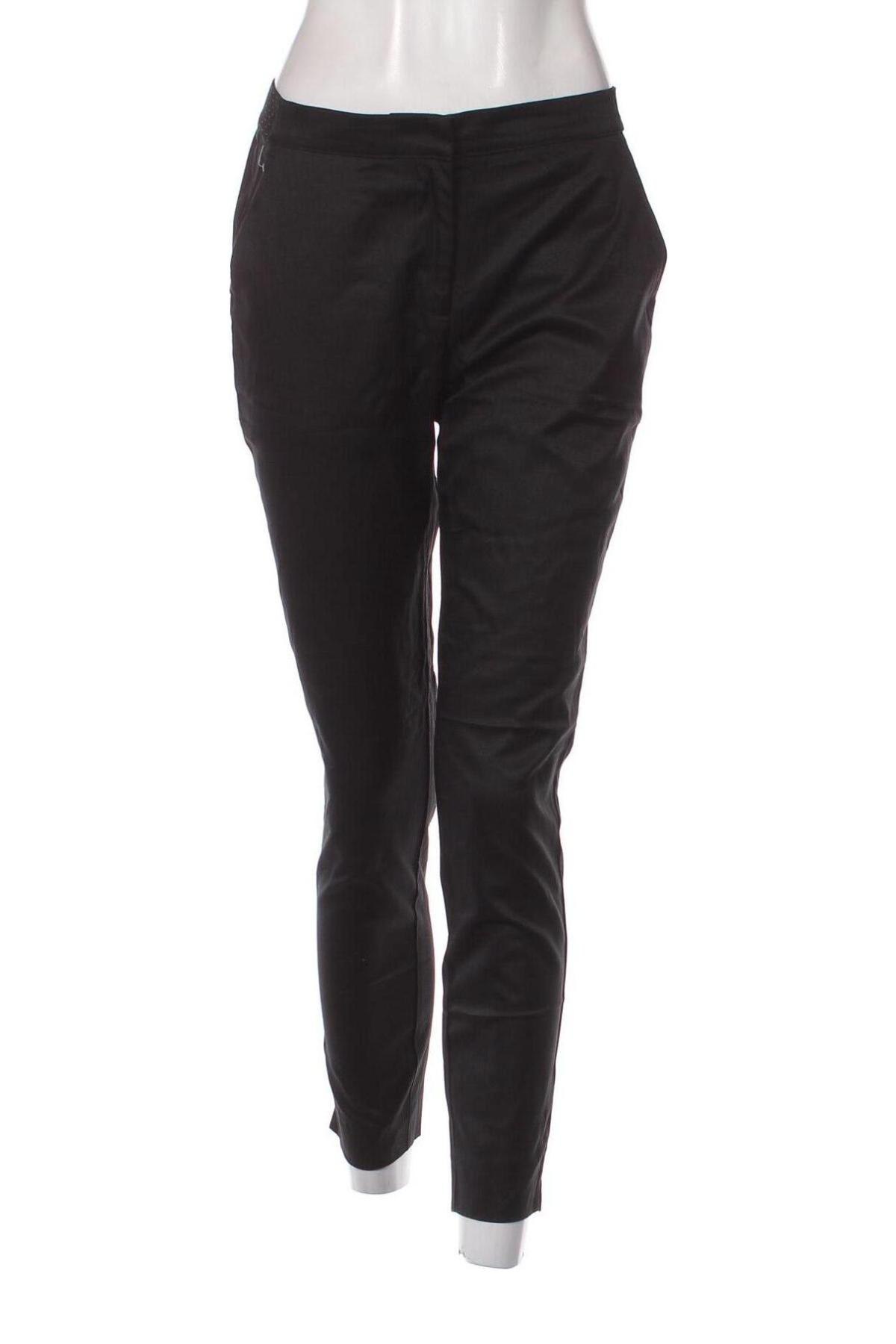 Dámské kalhoty  Promod, Velikost M, Barva Černá, Cena  150,00 Kč