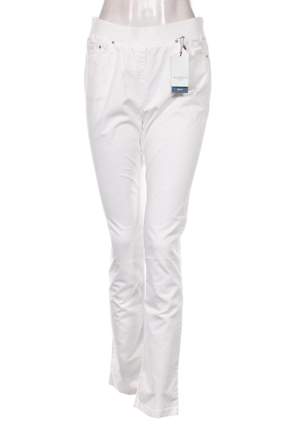 Damenhose Raphaela By Brax, Größe M, Farbe Weiß, Preis 27,34 €