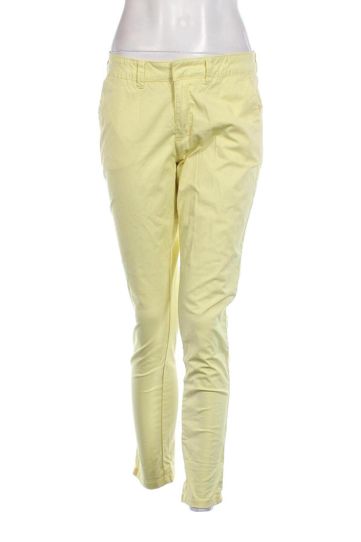 Дамски панталон Reserved, Размер S, Цвят Жълт, Цена 9,57 лв.