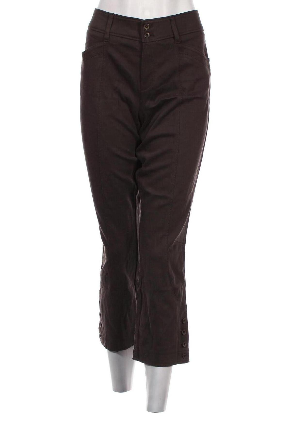 Pantaloni de femei Rosner, Mărime M, Culoare Maro, Preț 109,60 Lei