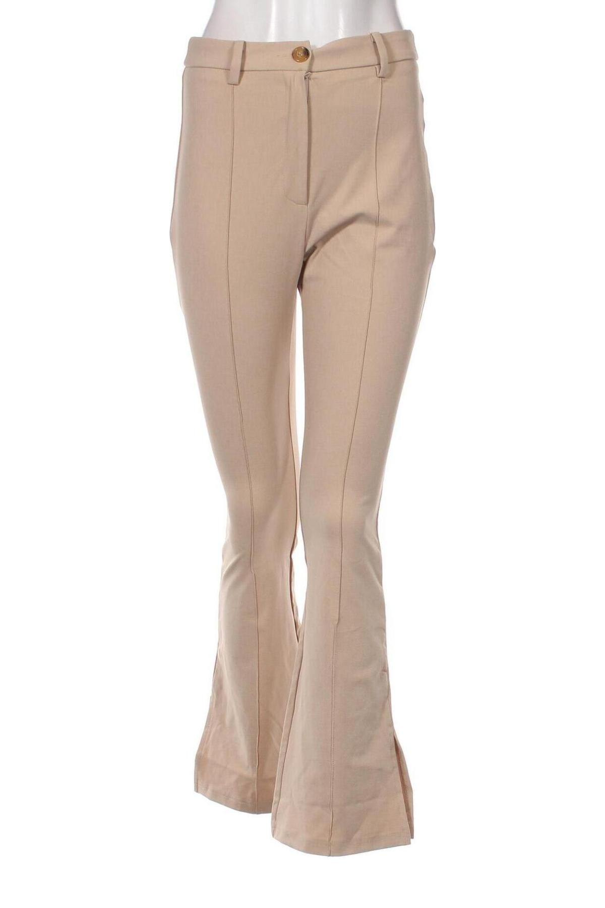 Pantaloni de femei SHEIN, Mărime S, Culoare Bej, Preț 27,66 Lei