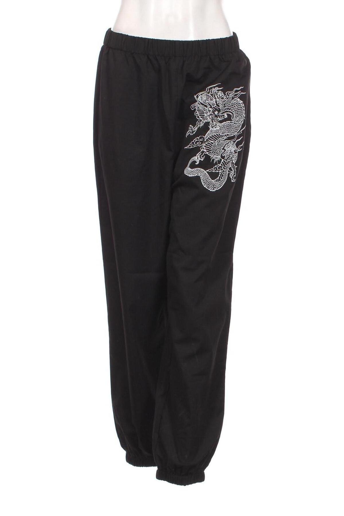 Pantaloni de femei SHEIN, Mărime L, Culoare Negru, Preț 95,39 Lei
