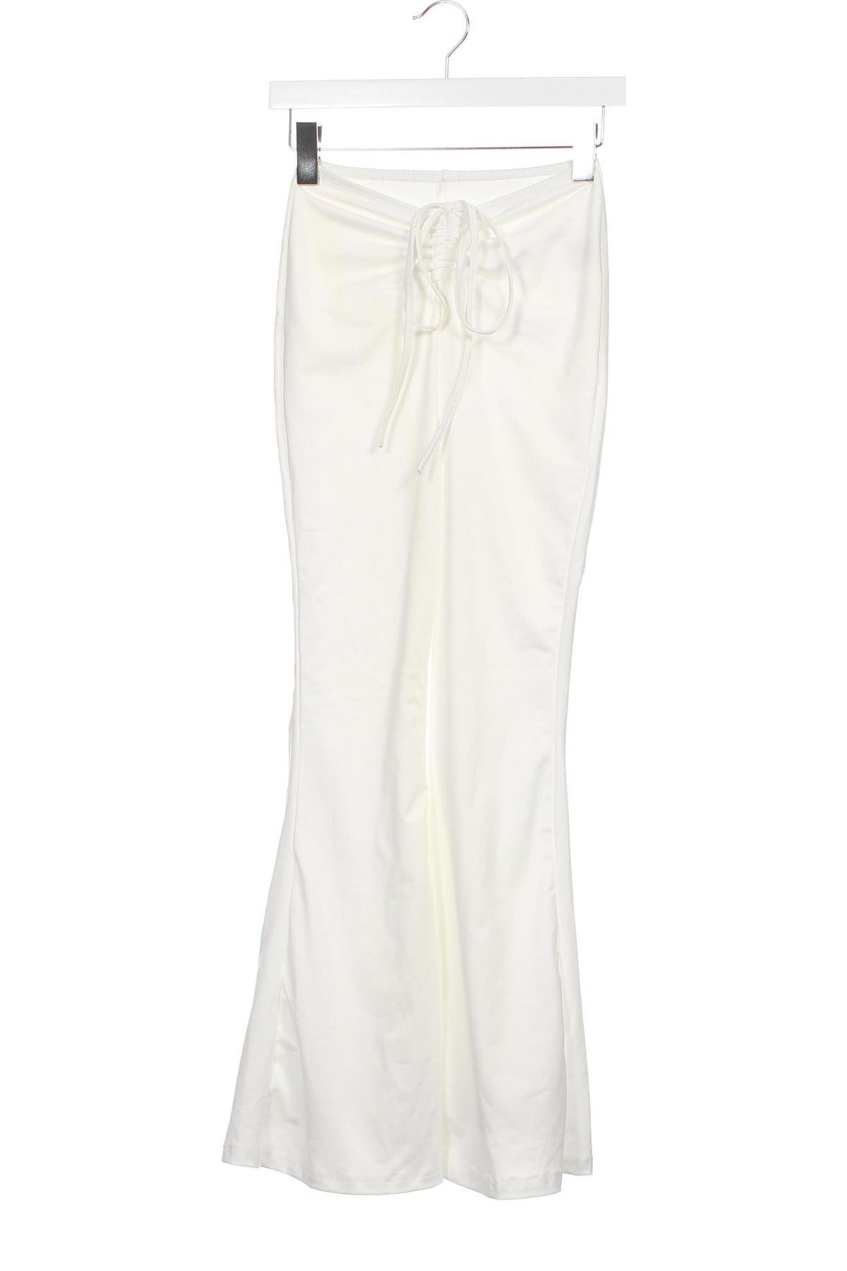 Pantaloni de femei SHEIN, Mărime XS, Culoare Alb, Preț 95,39 Lei