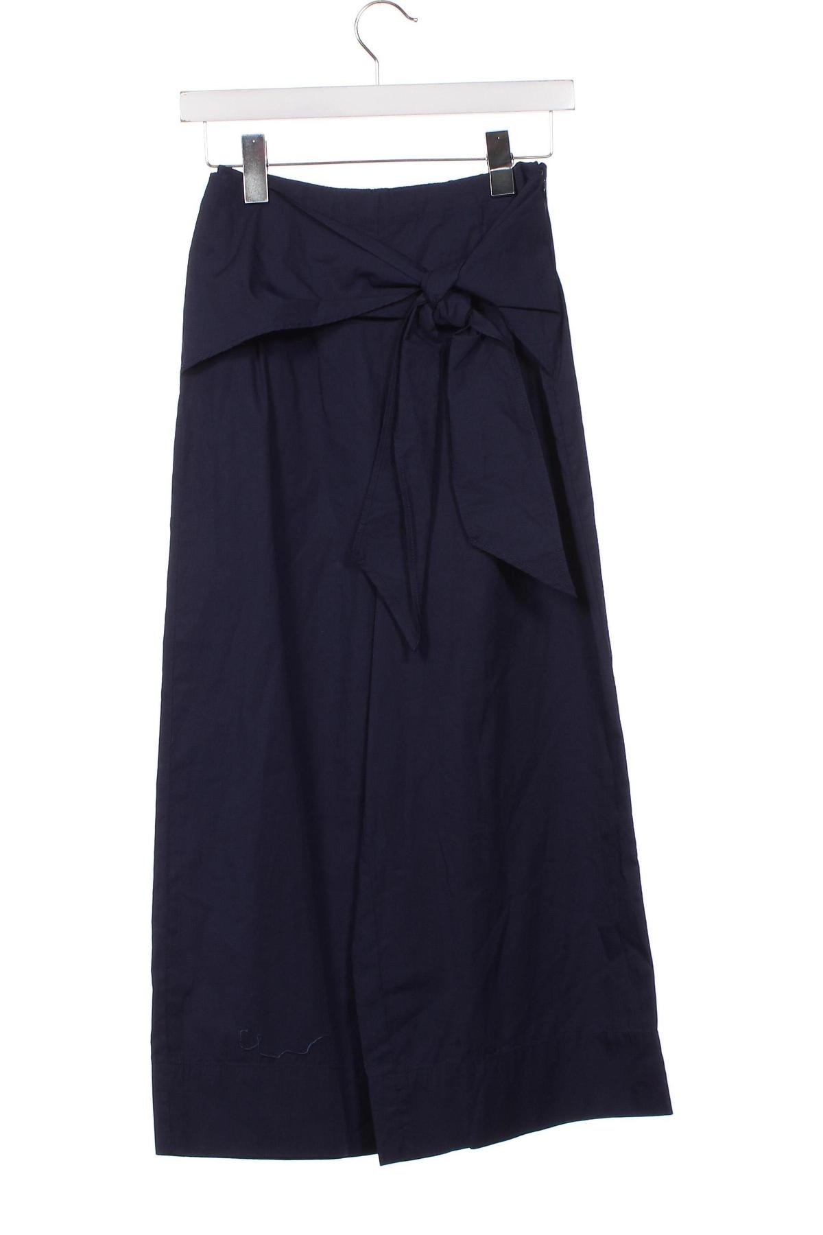 Дамски панталон Sisley, Размер XXS, Цвят Син, Цена 156,00 лв.