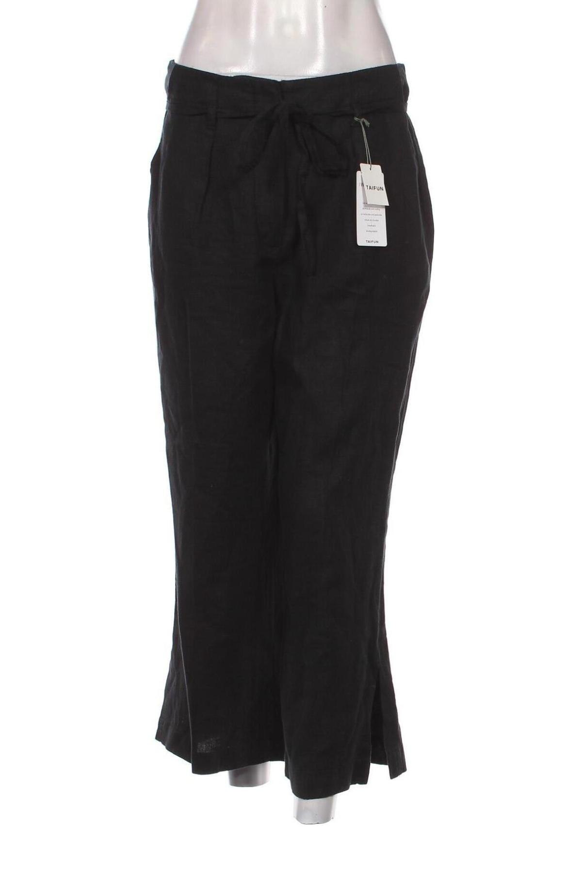 Γυναικείο παντελόνι Taifun, Μέγεθος M, Χρώμα Μαύρο, Τιμή 12,87 €