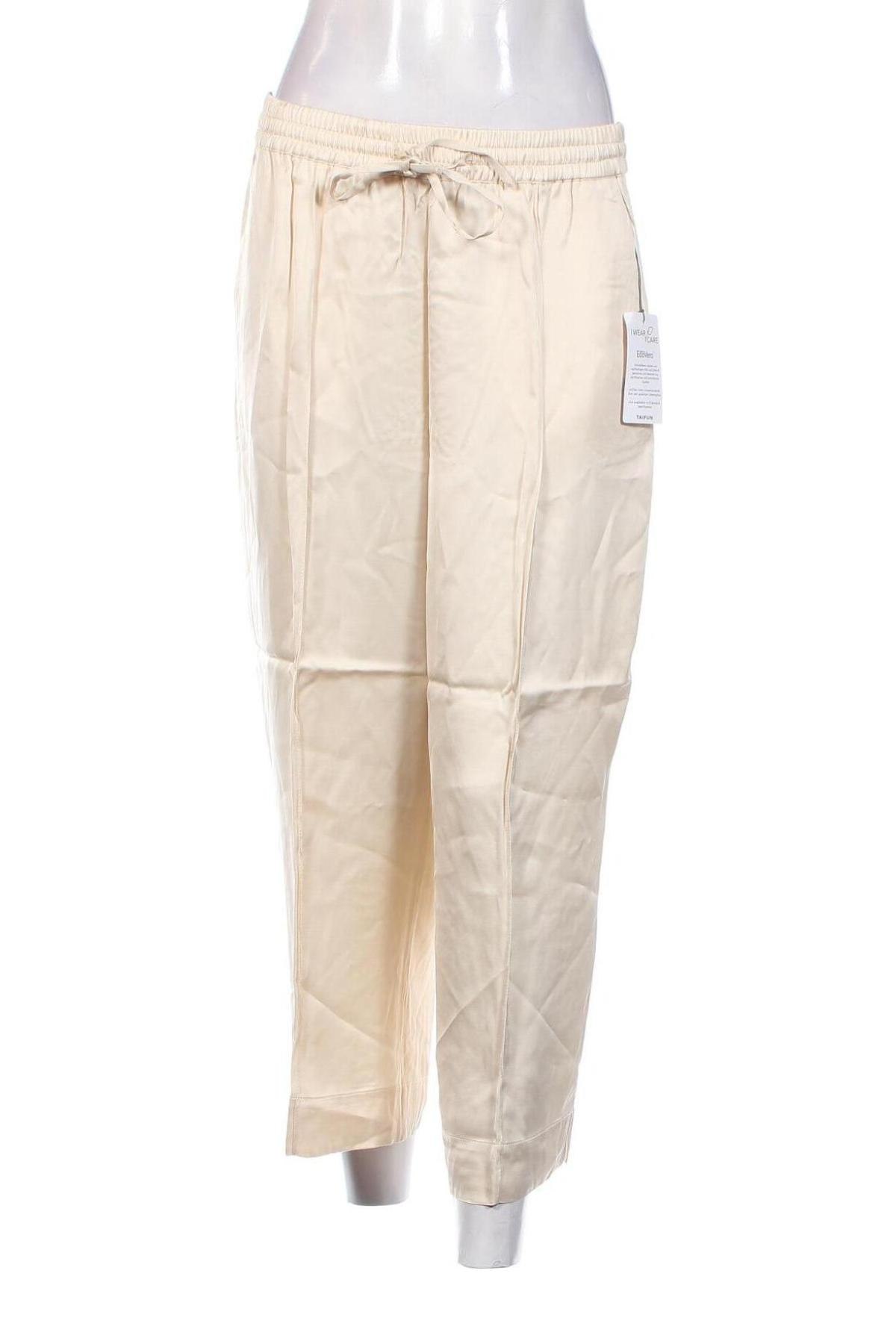 Γυναικείο παντελόνι Taifun, Μέγεθος M, Χρώμα Εκρού, Τιμή 12,06 €