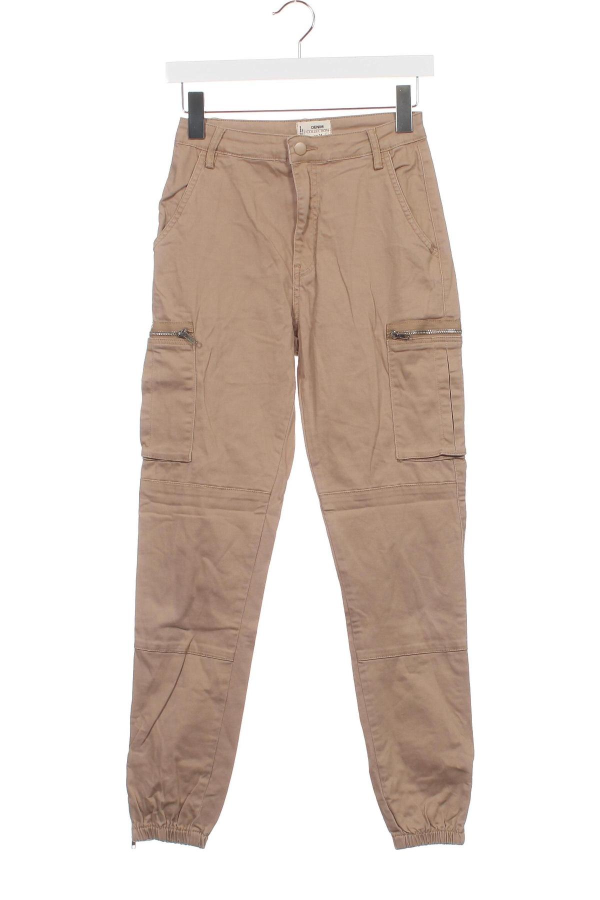 Pantaloni de femei Tally Weijl, Mărime XS, Culoare Bej, Preț 95,39 Lei