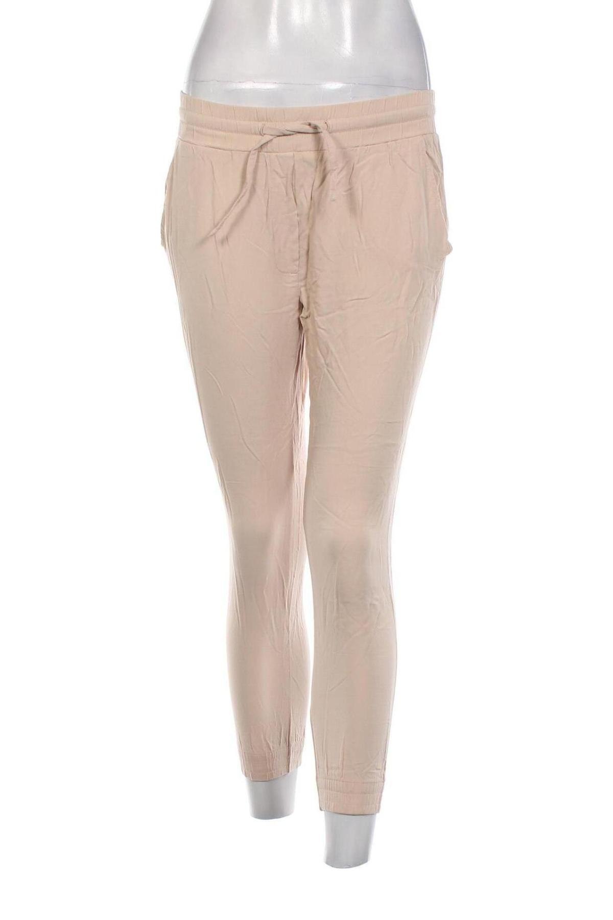 Pantaloni de femei Terranova, Mărime S, Culoare Bej, Preț 73,98 Lei