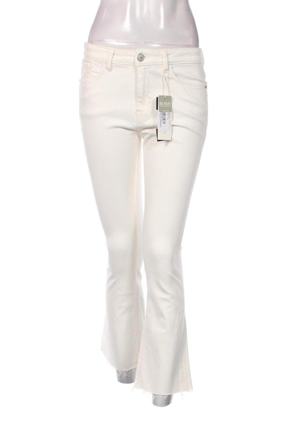 Γυναικείο παντελόνι Tom Tailor, Μέγεθος M, Χρώμα Εκρού, Τιμή 15,82 €