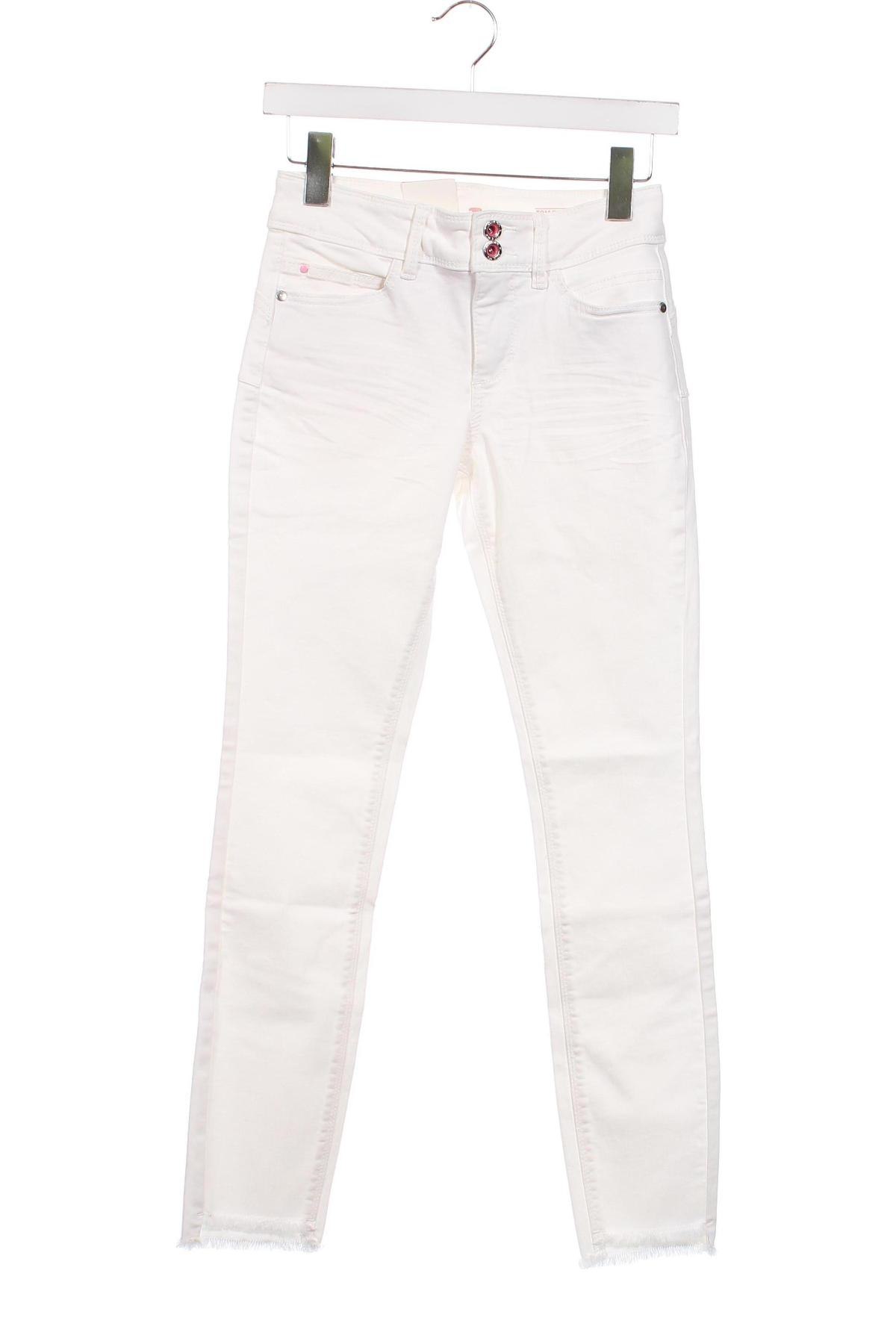 Дамски панталон Tom Tailor, Размер XXS, Цвят Бял, Цена 93,00 лв.