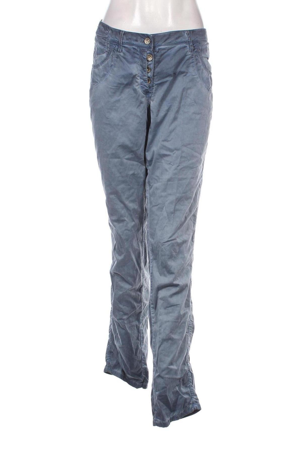 Γυναικείο παντελόνι Tom Tailor, Μέγεθος M, Χρώμα Μπλέ, Τιμή 6,29 €