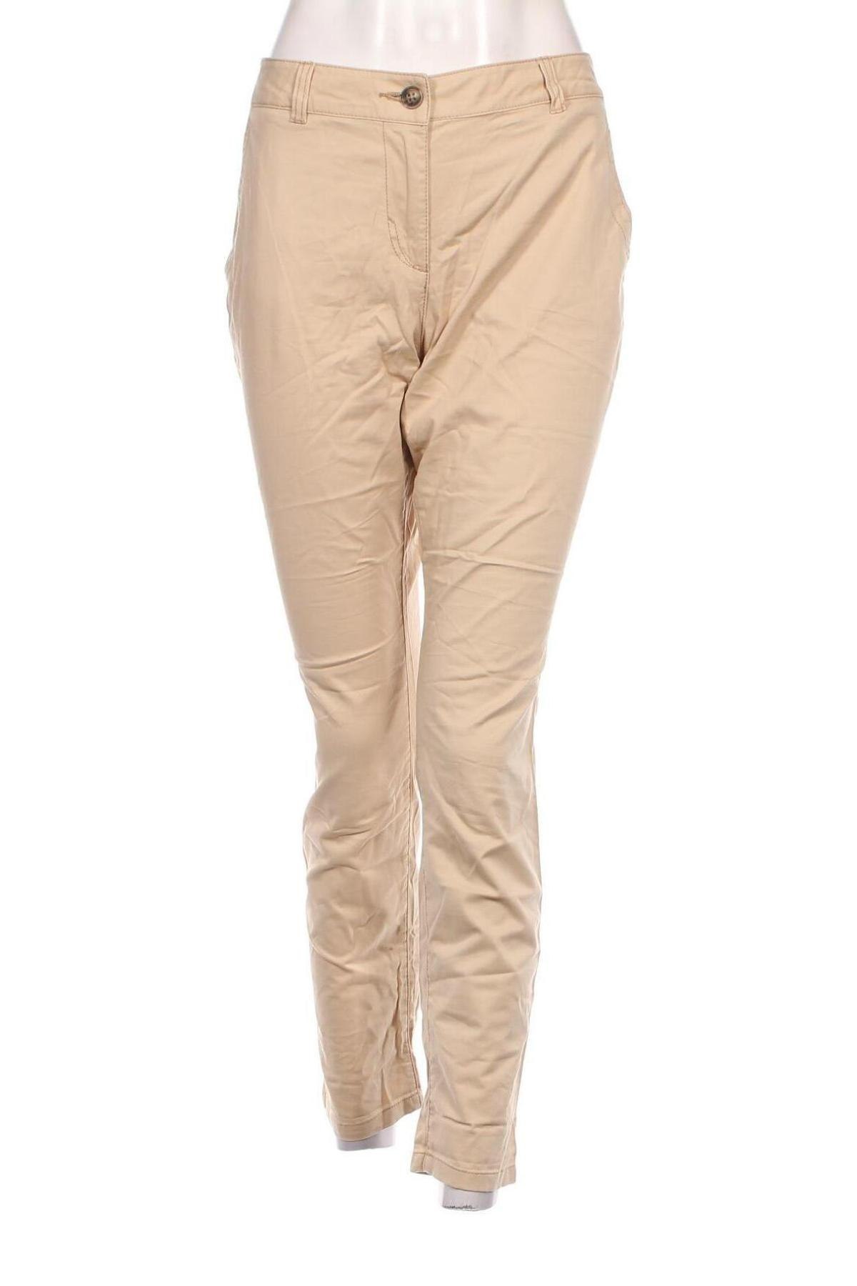 Γυναικείο παντελόνι Tom Tailor, Μέγεθος M, Χρώμα  Μπέζ, Τιμή 2,54 €