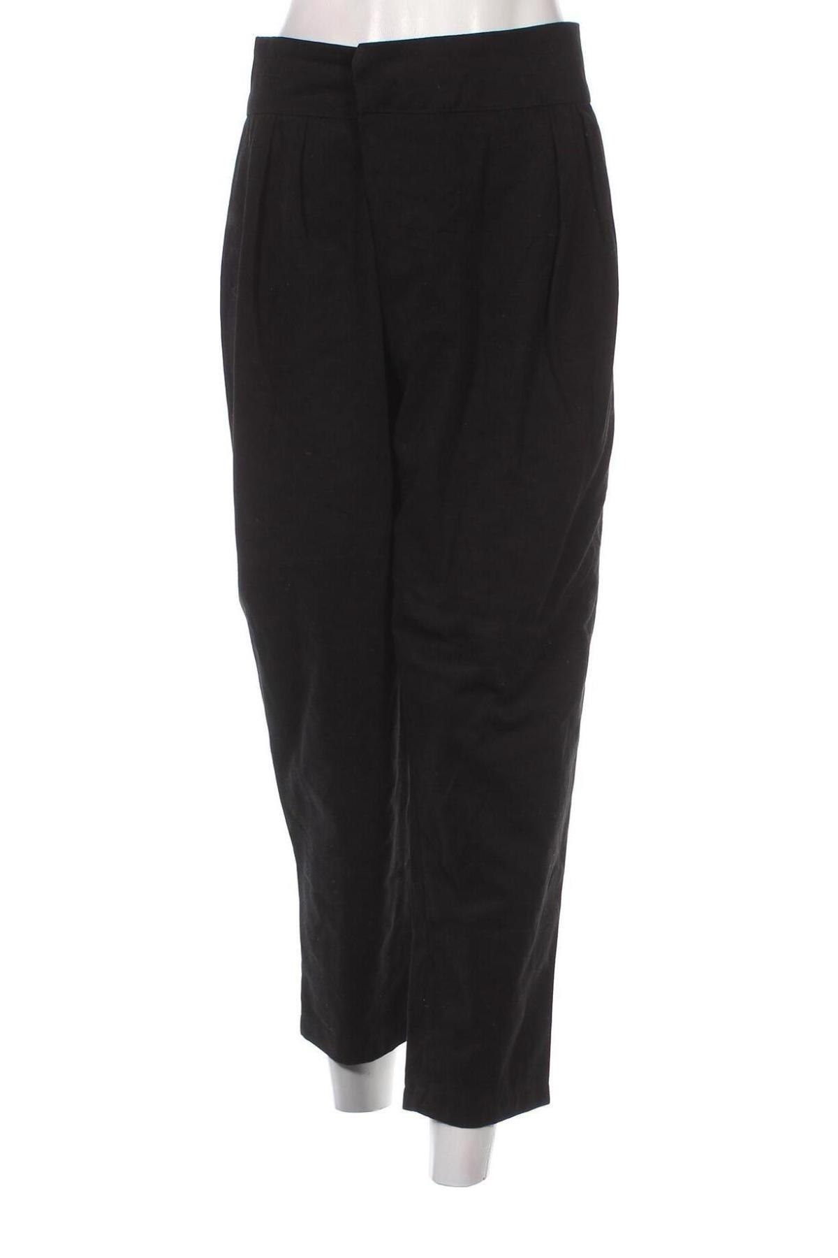 Pantaloni de femei Trendyol, Mărime M, Culoare Negru, Preț 142,34 Lei