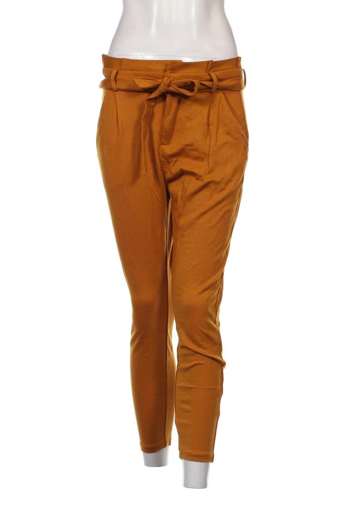 Дамски панталон Vero Moda, Размер S, Цвят Жълт, Цена 9,18 лв.