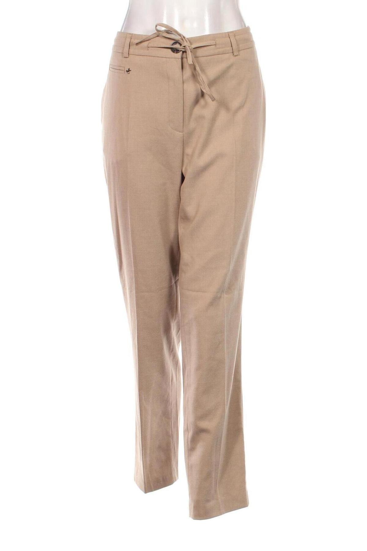 Damskie spodnie Walbusch, Rozmiar XL, Kolor Beżowy, Cena 32,63 zł