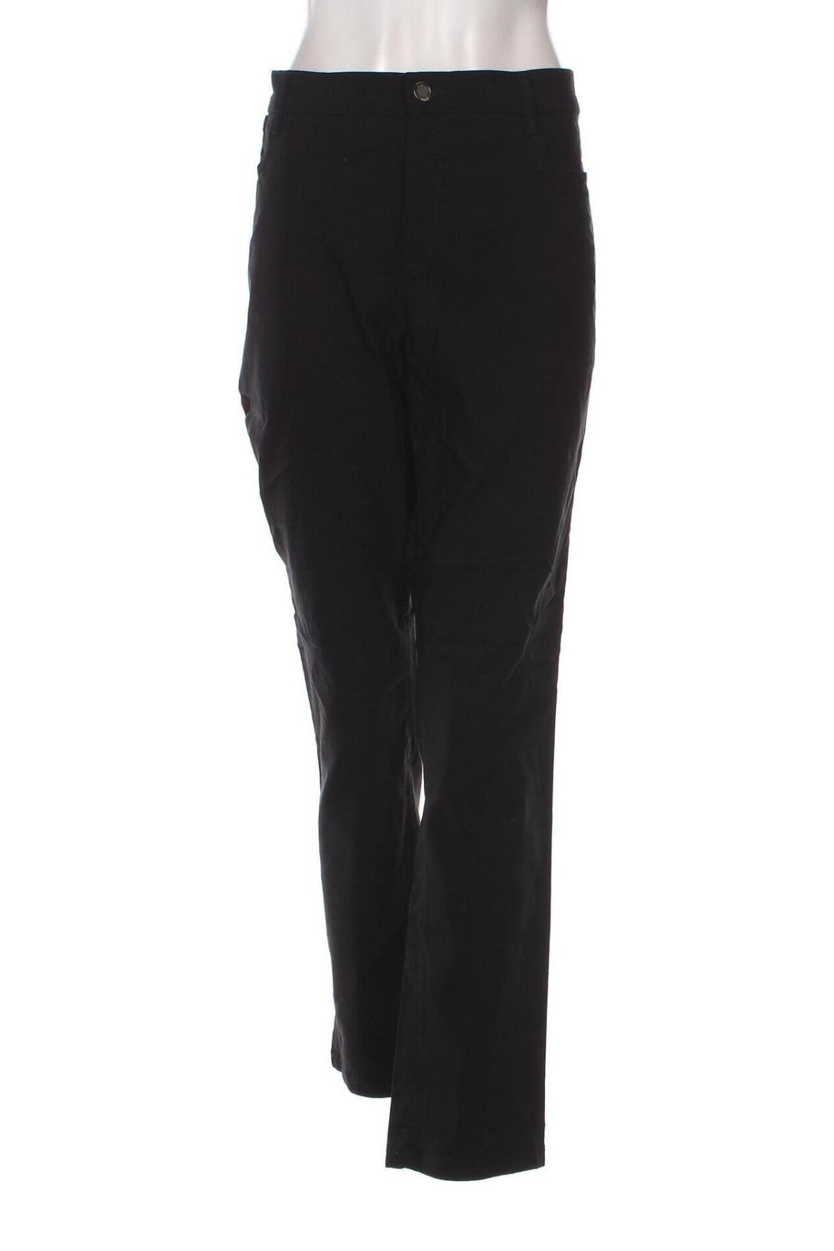Γυναικείο παντελόνι Yessica, Μέγεθος XXL, Χρώμα Μαύρο, Τιμή 7,18 €