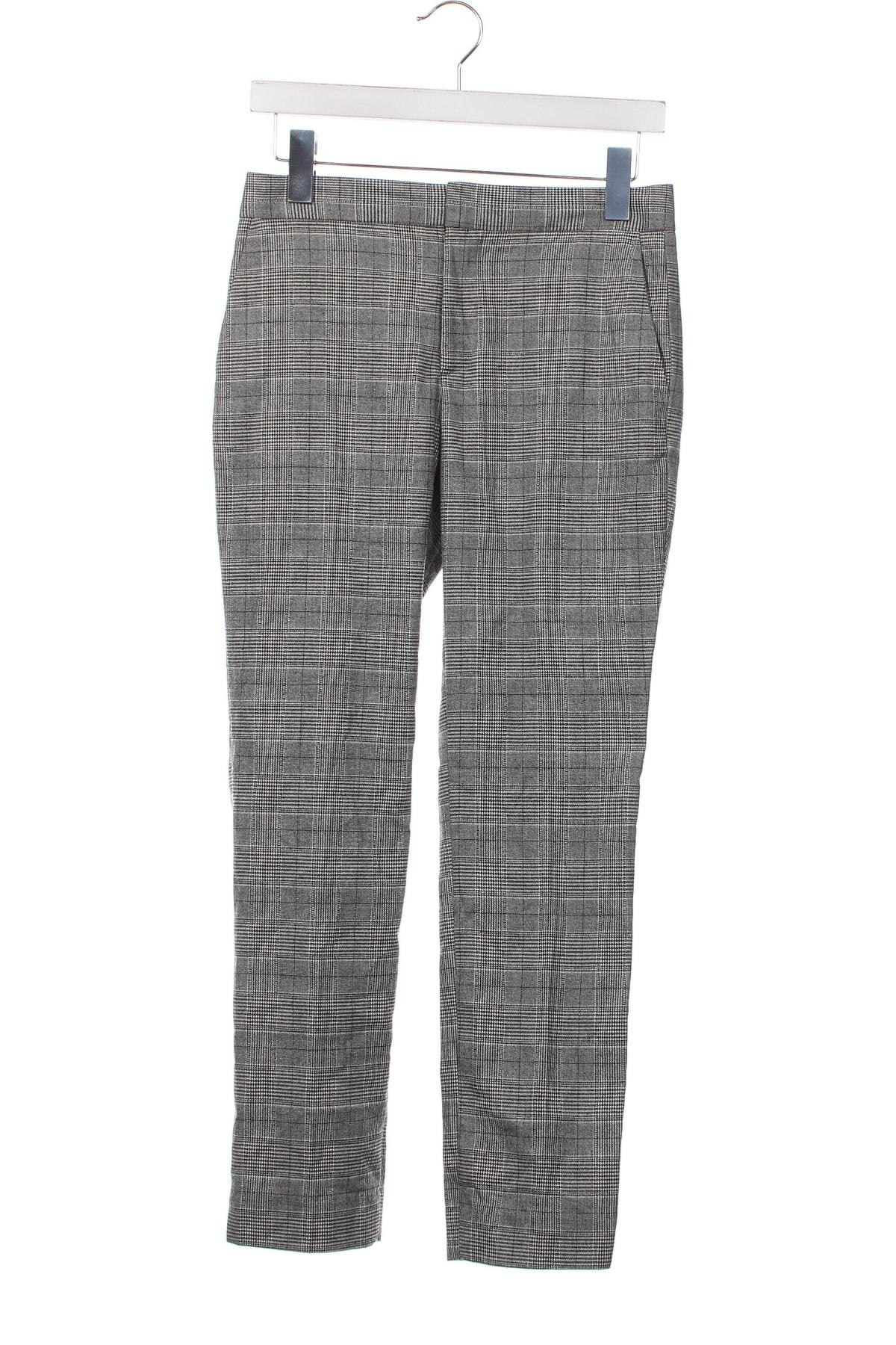 Дамски панталон Zara, Размер XS, Цвят Сив, Цена 8,91 лв.