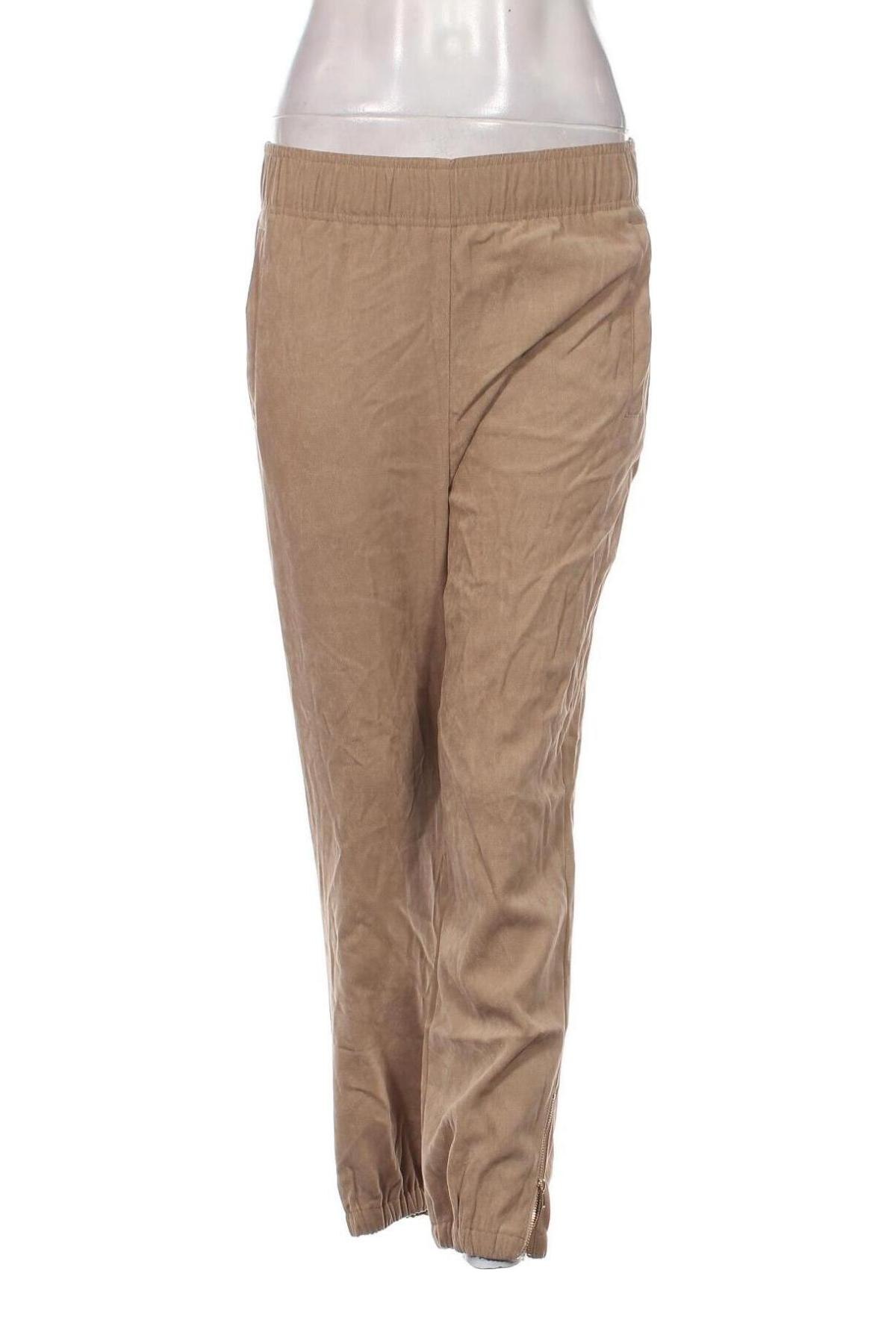 Dámské kalhoty  Zara, Velikost XS, Barva Béžová, Cena  95,00 Kč