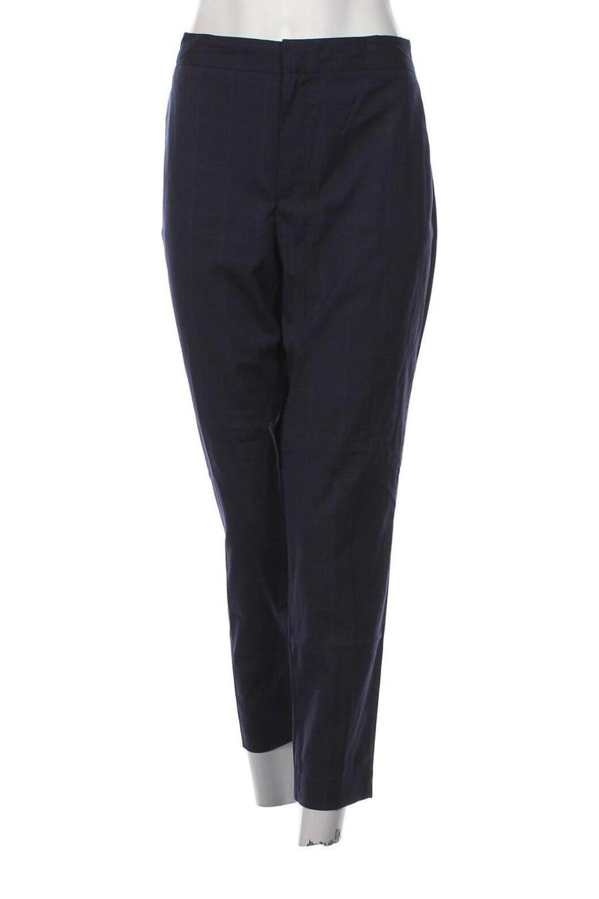 Pantaloni de femei Zara, Mărime L, Culoare Albastru, Preț 88,82 Lei
