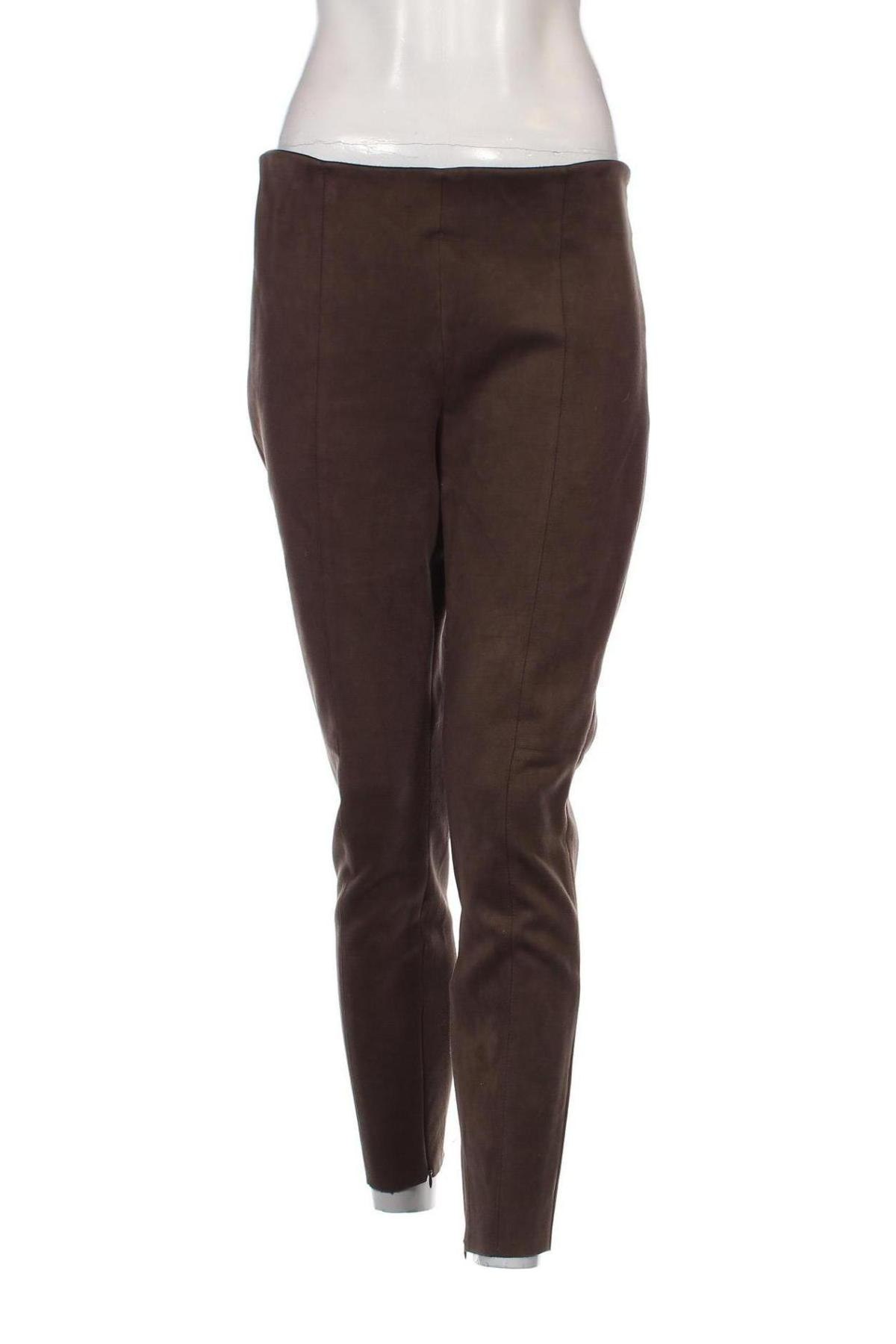 Pantaloni de femei Zara, Mărime L, Culoare Maro, Preț 17,76 Lei
