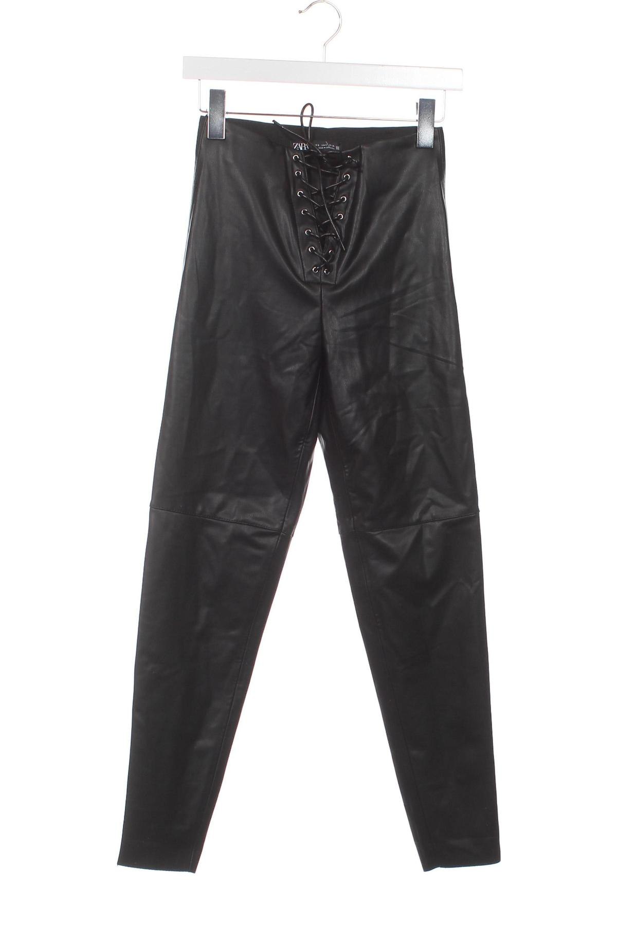 Dámske nohavice Zara, Veľkosť S, Farba Čierna, Cena  5,82 €