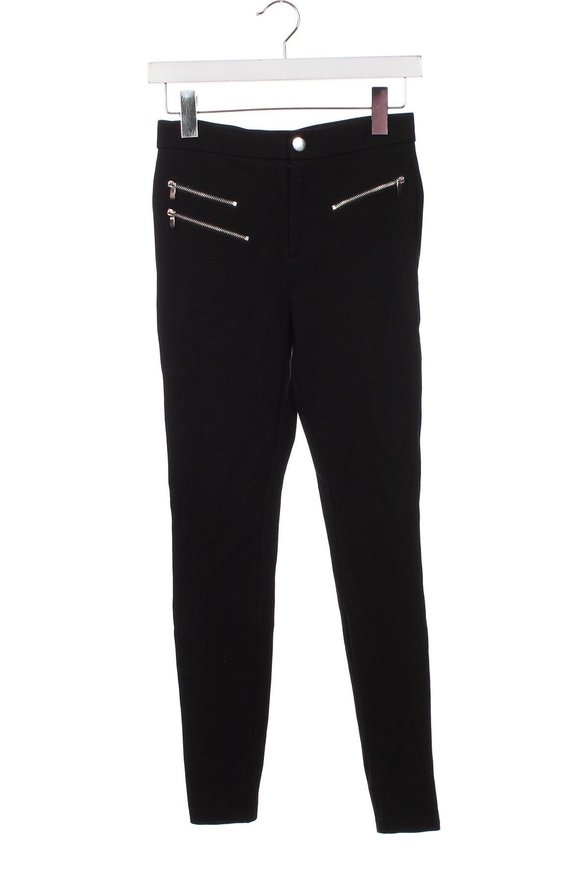 Дамски панталон Zara Trafaluc, Размер S, Цвят Черен, Цена 9,18 лв.