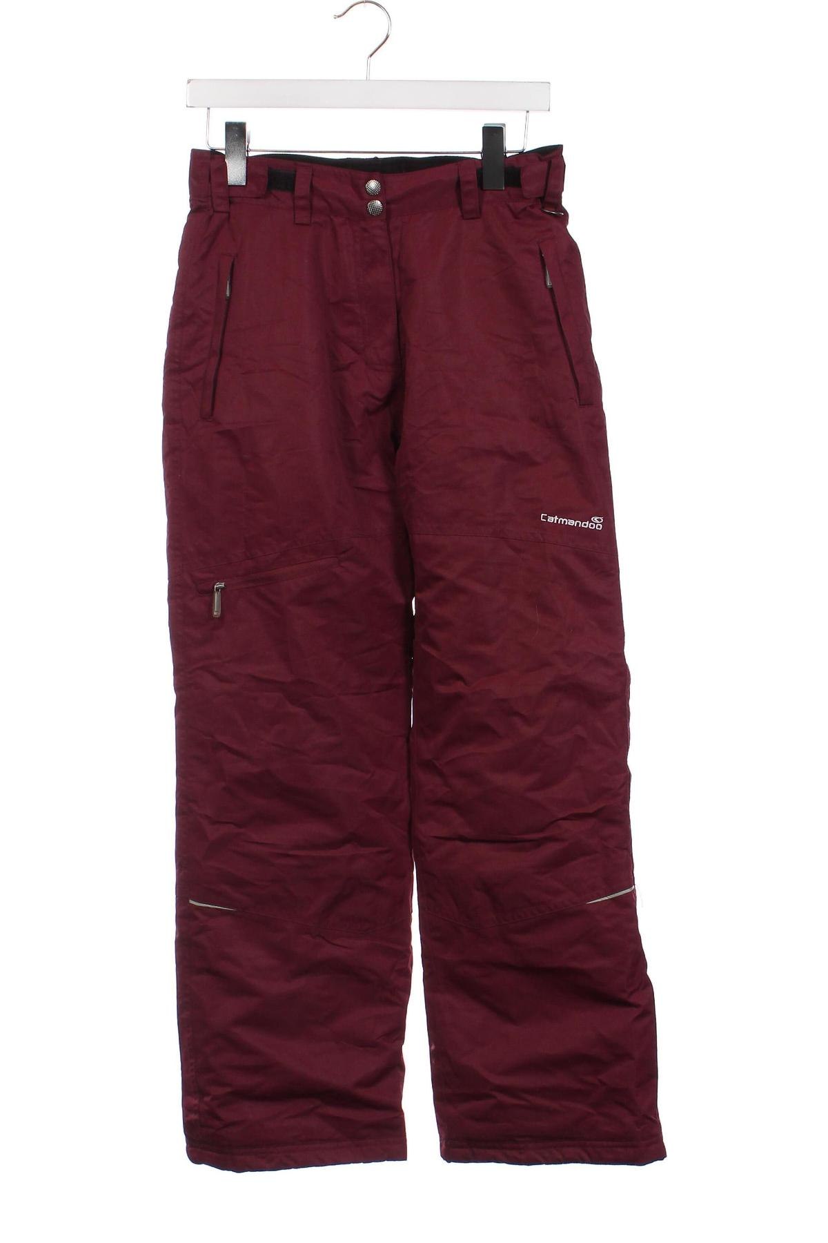 Γυναίκειο παντελόνι για χειμερινά σπορ Catmandoo, Μέγεθος XS, Χρώμα Κόκκινο, Τιμή 21,34 €