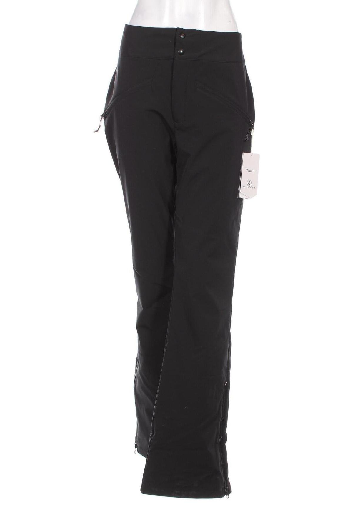 Дамски панталон за зимни спортове Volcom, Размер L, Цвят Черен, Цена 136,80 лв.