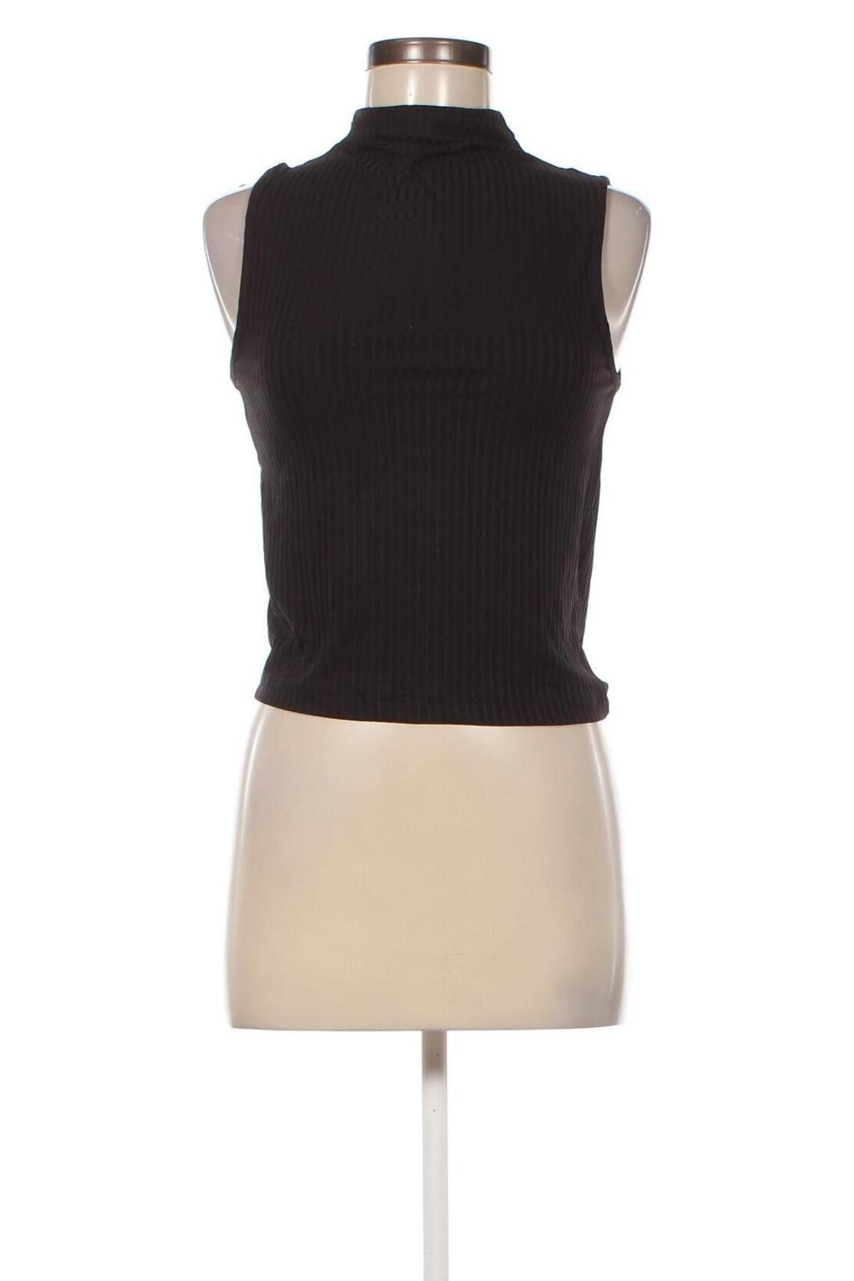 Γυναικείο αμάνικο μπλουζάκι Bik Bok, Μέγεθος M, Χρώμα Μαύρο, Τιμή 3,46 €