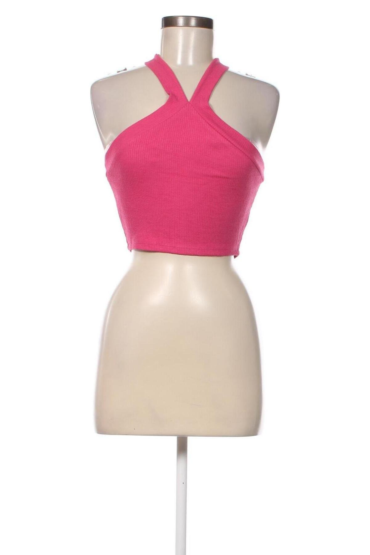 Γυναικείο αμάνικο μπλουζάκι Candy, Μέγεθος M, Χρώμα Ρόζ , Τιμή 8,04 €