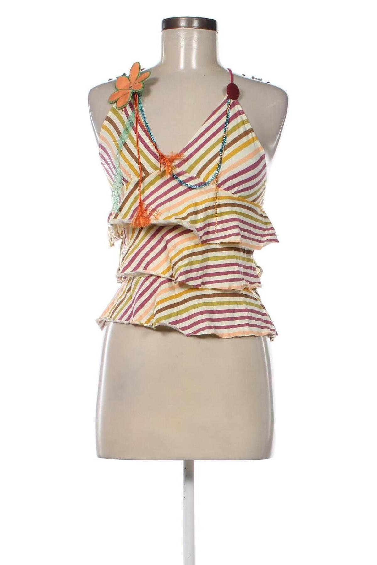 Γυναικείο αμάνικο μπλουζάκι Chilli, Μέγεθος M, Χρώμα Πολύχρωμο, Τιμή 4,40 €