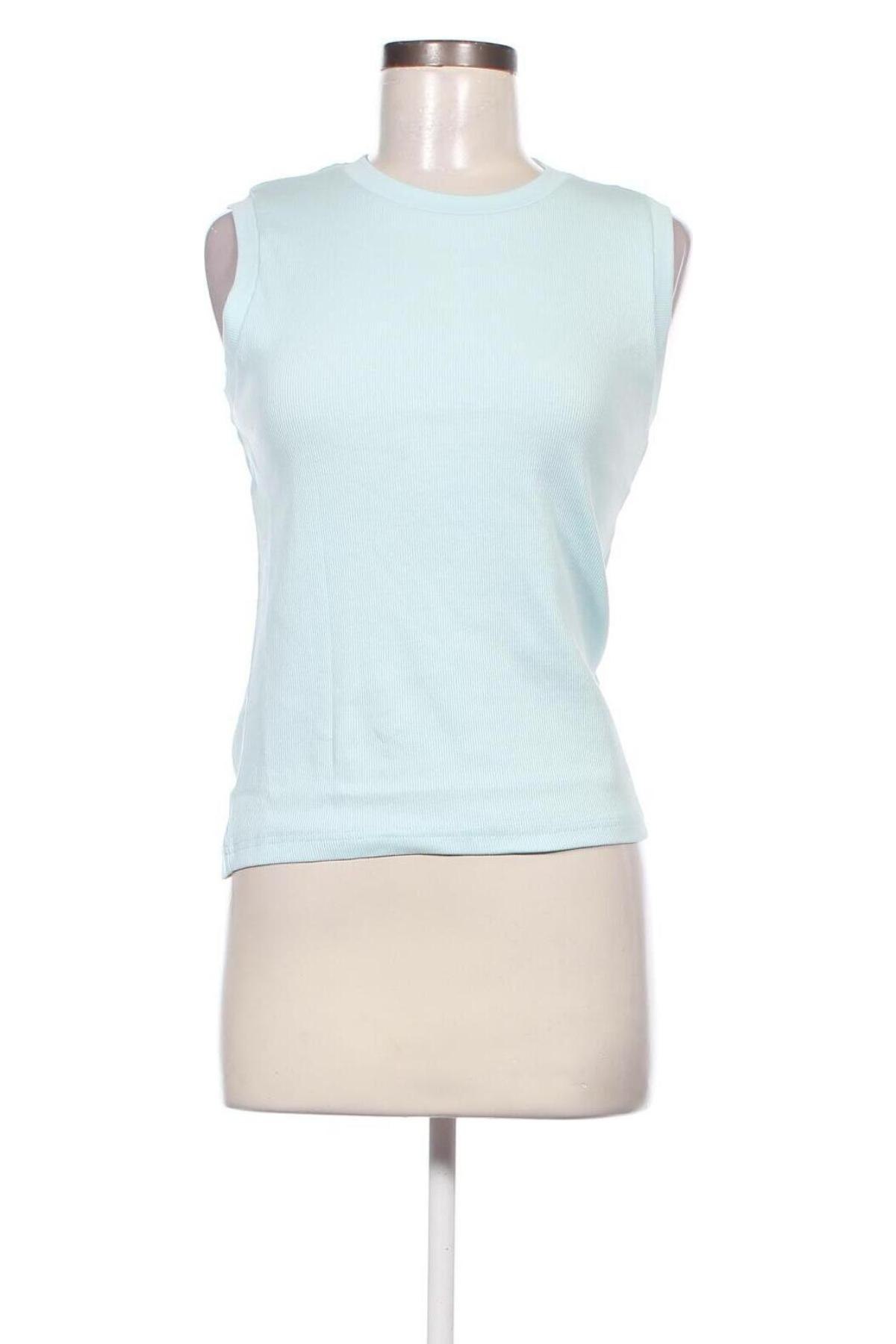 Γυναικείο αμάνικο μπλουζάκι Denim Project, Μέγεθος L, Χρώμα Μπλέ, Τιμή 5,59 €