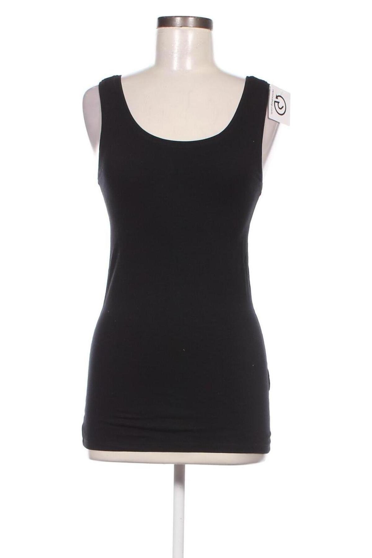 Γυναικείο αμάνικο μπλουζάκι Denim Project, Μέγεθος XXS, Χρώμα Μαύρο, Τιμή 5,11 €
