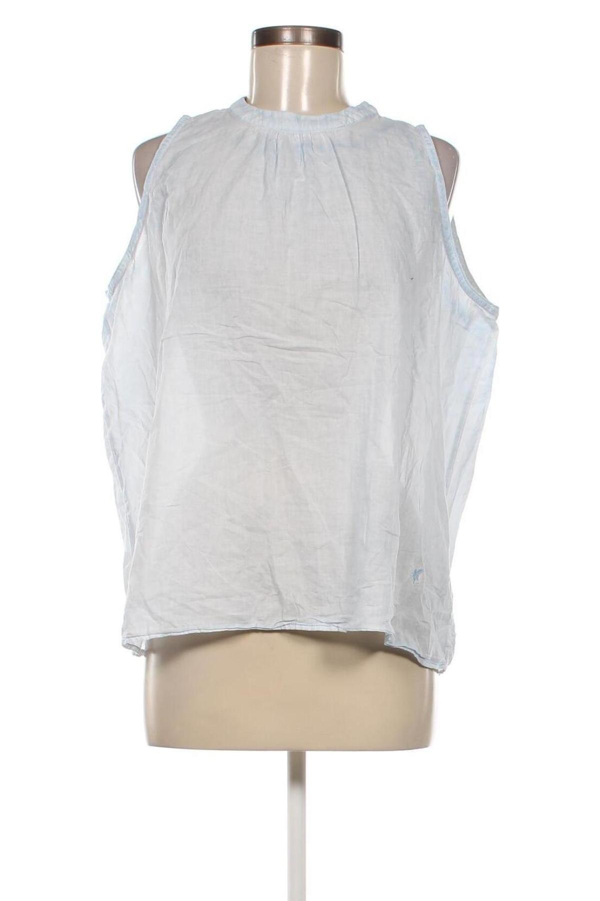 Γυναικείο αμάνικο μπλουζάκι Emily Van den Bergh, Μέγεθος L, Χρώμα Μπλέ, Τιμή 20,79 €