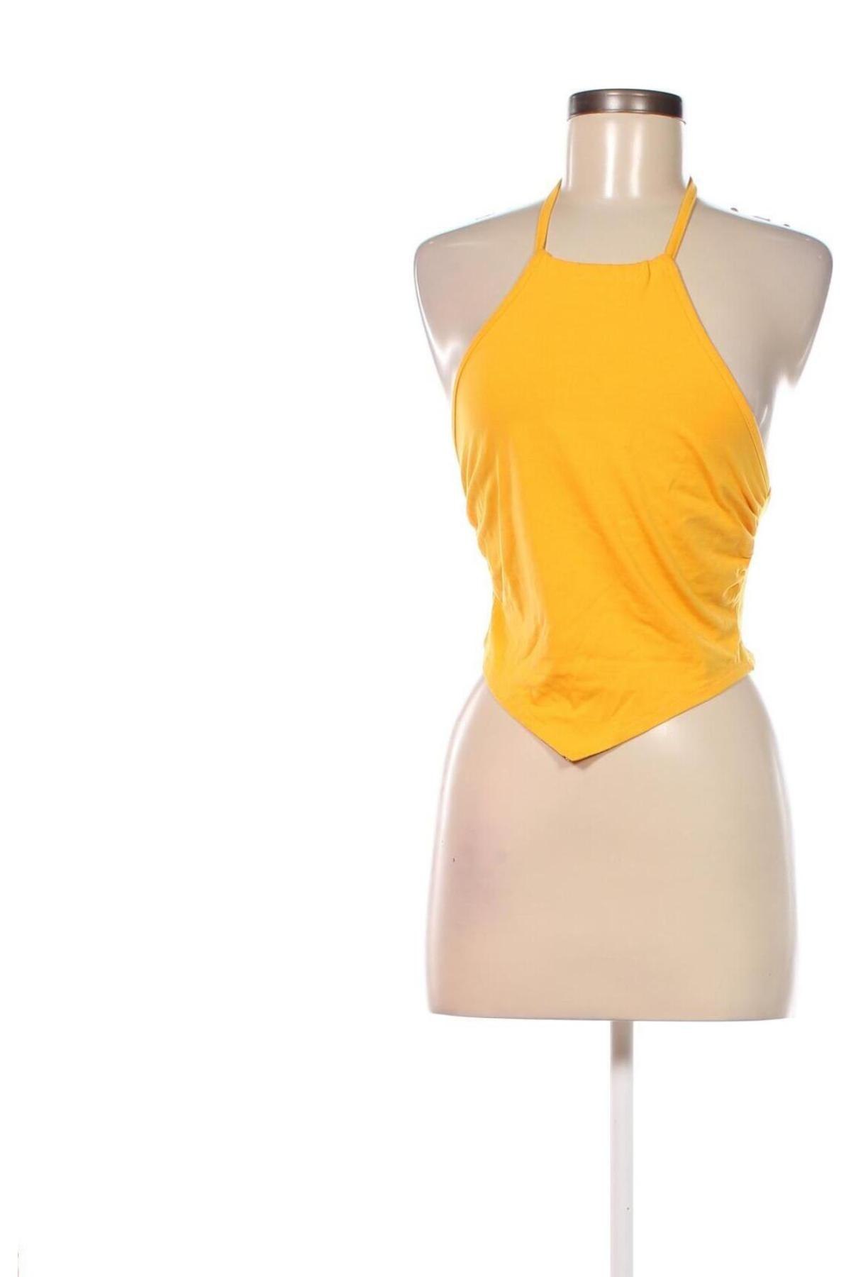 Γυναικείο αμάνικο μπλουζάκι Even&Odd, Μέγεθος S, Χρώμα Κίτρινο, Τιμή 1,62 €