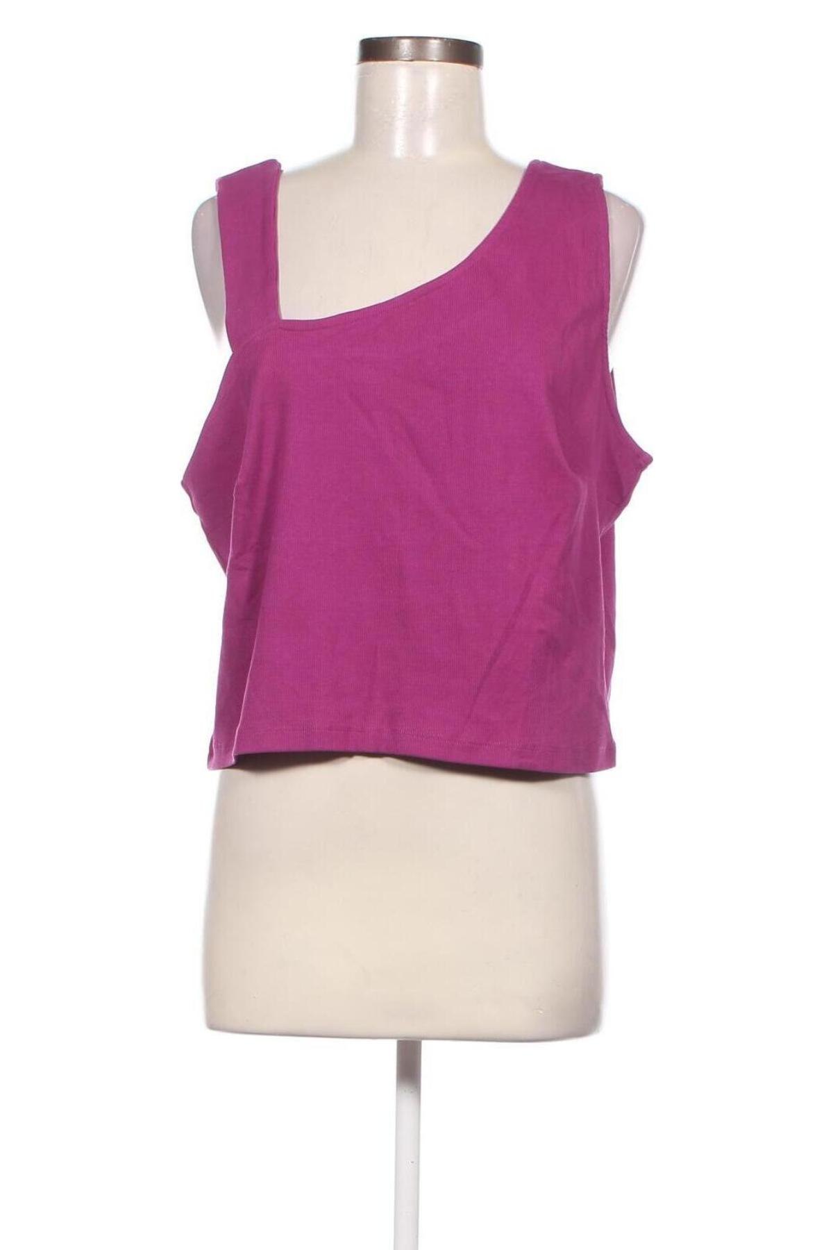 Γυναικείο αμάνικο μπλουζάκι Even&Odd, Μέγεθος 3XL, Χρώμα Ρόζ , Τιμή 6,92 €