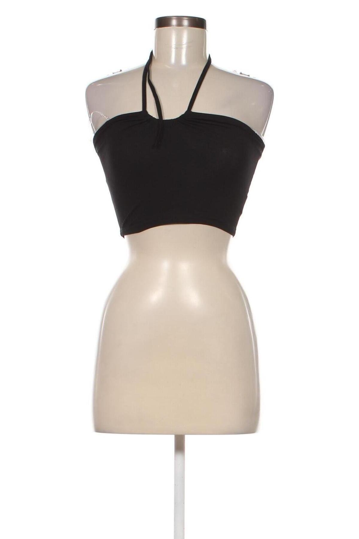 Γυναικείο αμάνικο μπλουζάκι Glamorous, Μέγεθος XS, Χρώμα Μαύρο, Τιμή 4,79 €