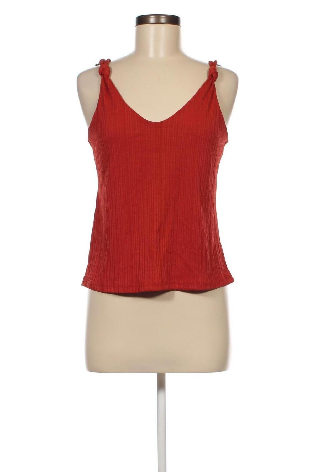 Γυναικείο αμάνικο μπλουζάκι Jacqueline De Yong, Μέγεθος L, Χρώμα Κόκκινο, Τιμή 3,62 €