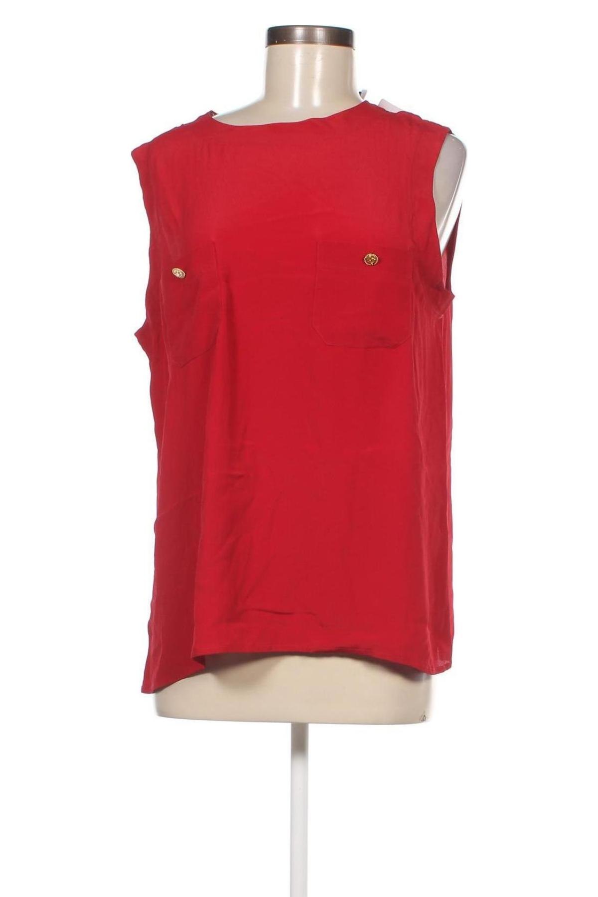 Γυναικείο αμάνικο μπλουζάκι Luisa Spagnoli, Μέγεθος XXL, Χρώμα Κόκκινο, Τιμή 18,93 €