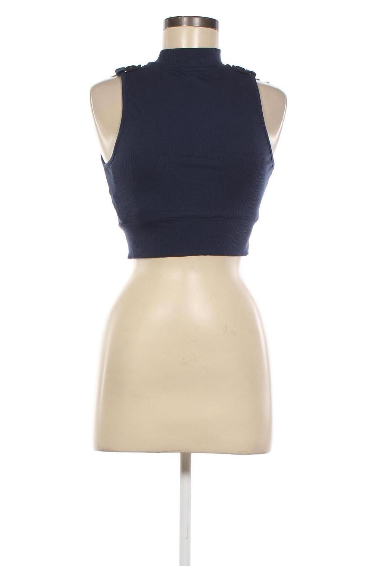 Γυναικείο αμάνικο μπλουζάκι MOTF, Μέγεθος S, Χρώμα Μπλέ, Τιμή 10,74 €