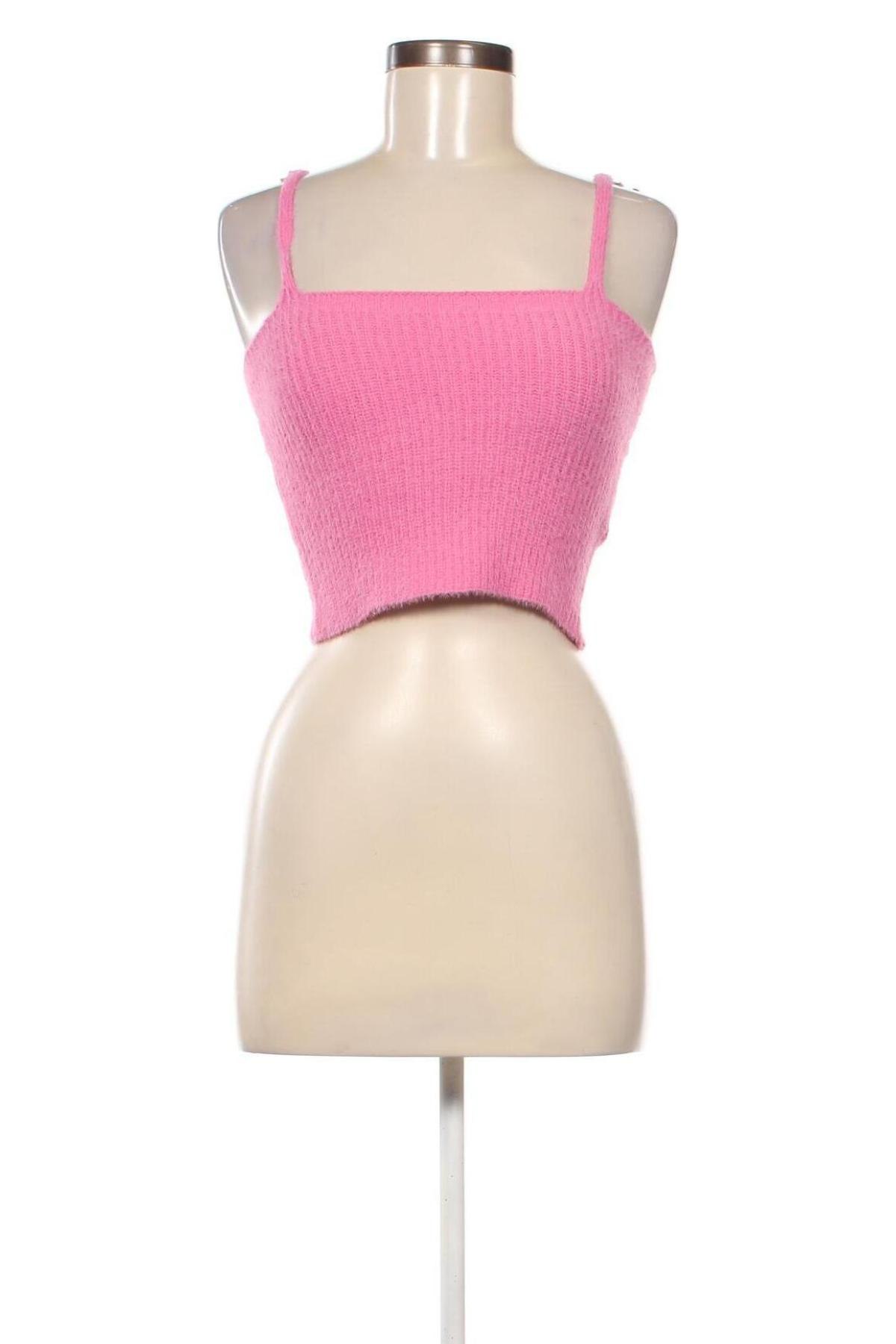 Γυναικείο αμάνικο μπλουζάκι Missguided, Μέγεθος M, Χρώμα Ρόζ , Τιμή 3,14 €