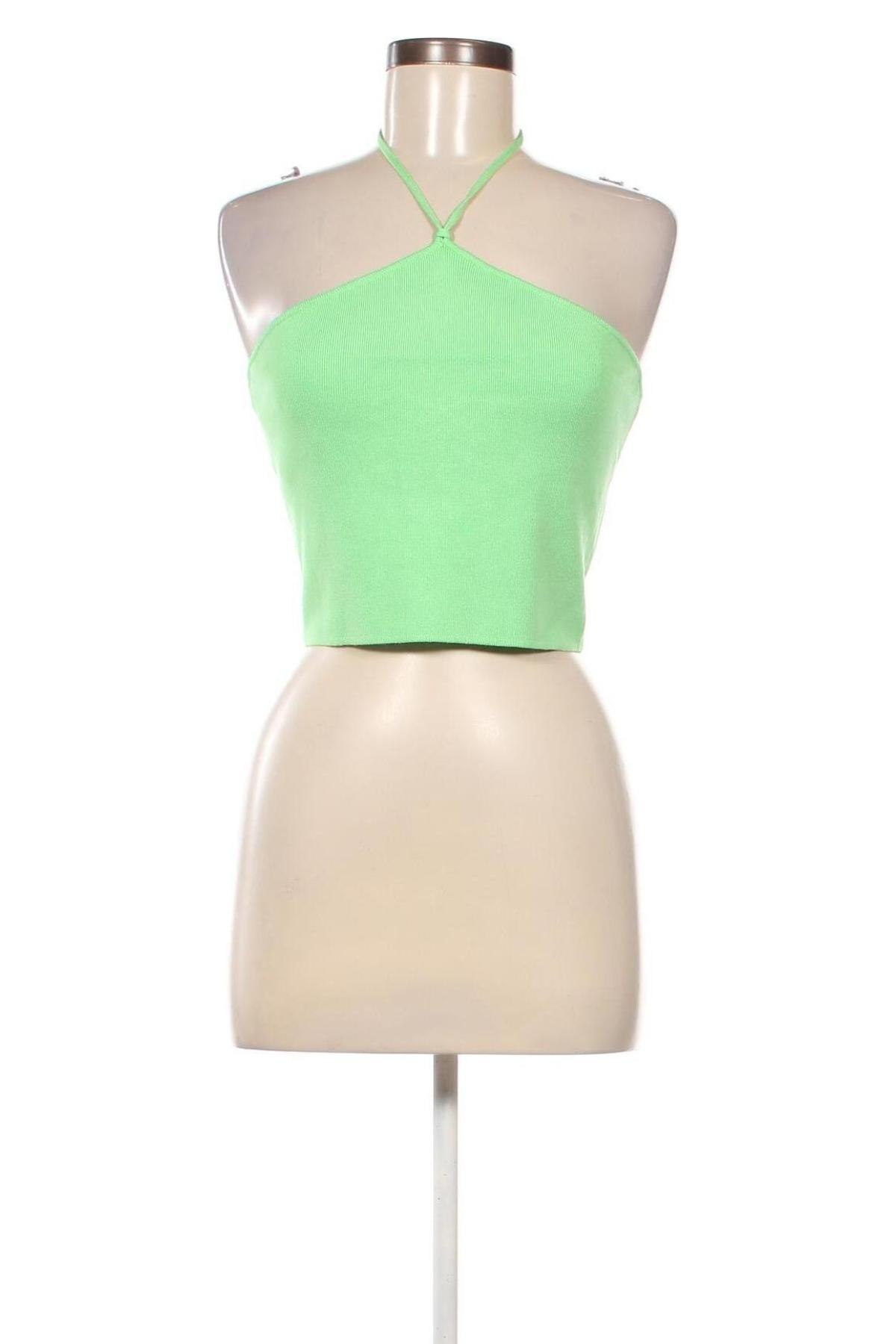 Γυναικείο αμάνικο μπλουζάκι Monki, Μέγεθος M, Χρώμα Πράσινο, Τιμή 9,63 €