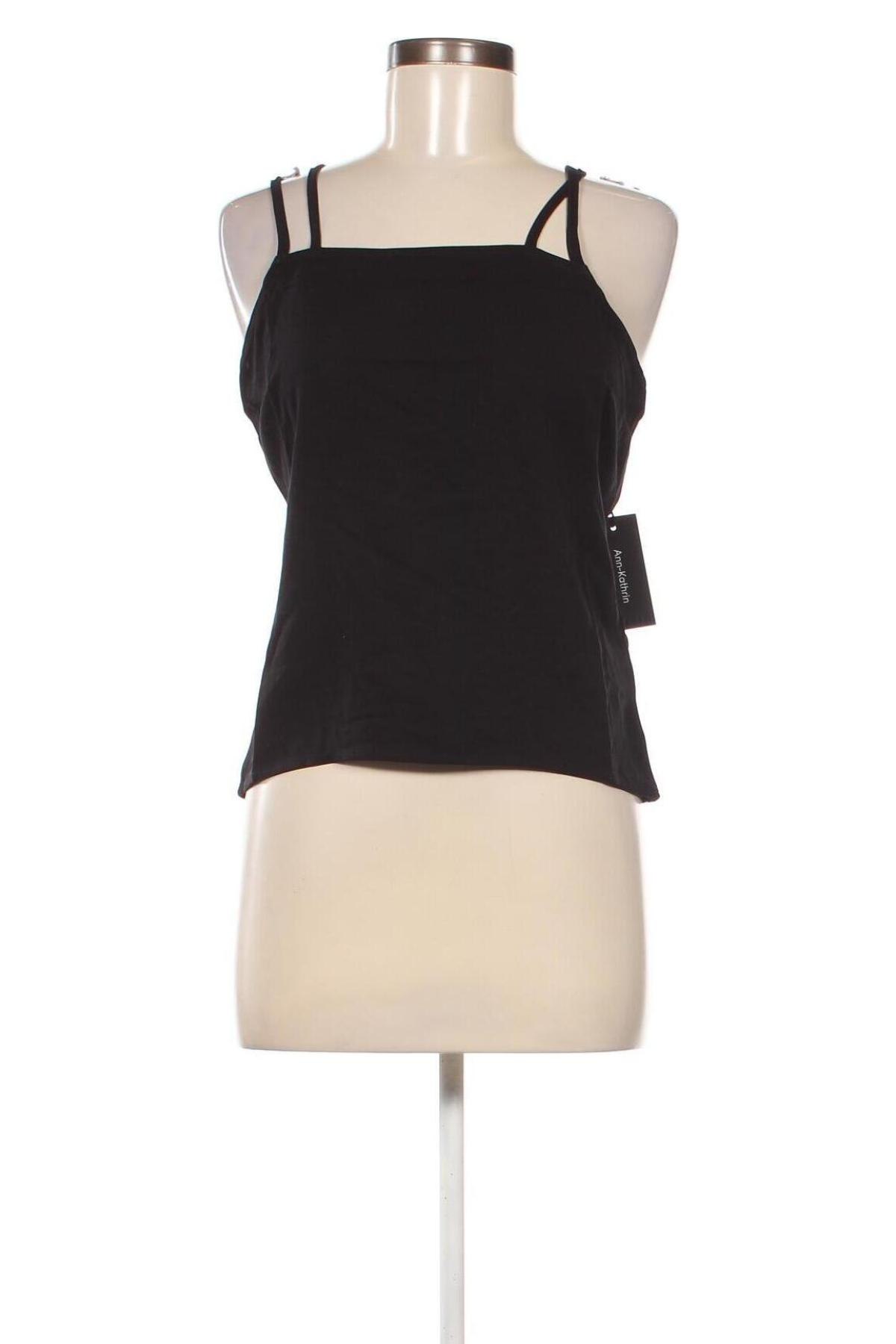 Γυναικείο αμάνικο μπλουζάκι NU-IN, Μέγεθος M, Χρώμα Μαύρο, Τιμή 4,00 €