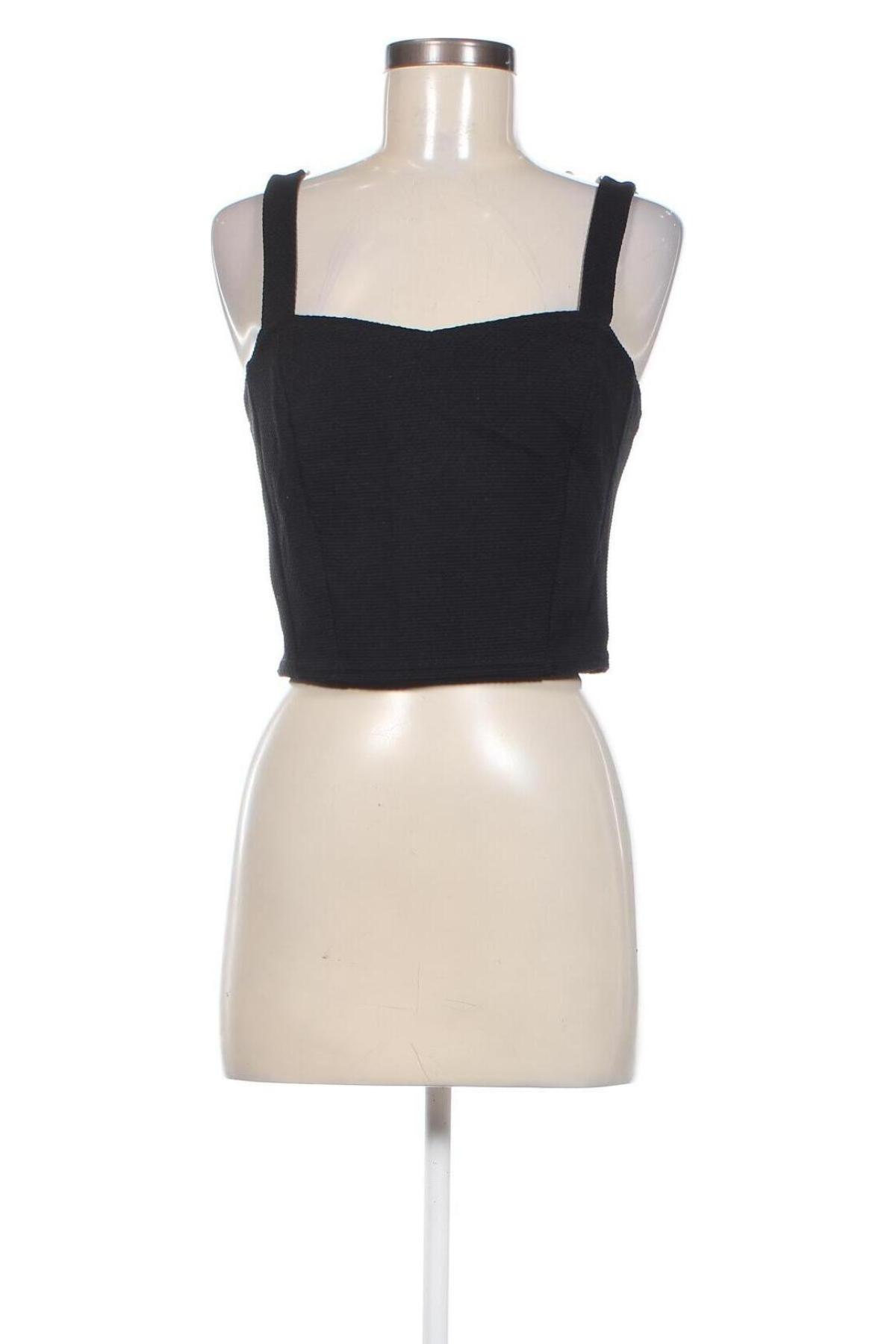 Γυναικείο αμάνικο μπλουζάκι New Look, Μέγεθος XL, Χρώμα Μαύρο, Τιμή 3,54 €