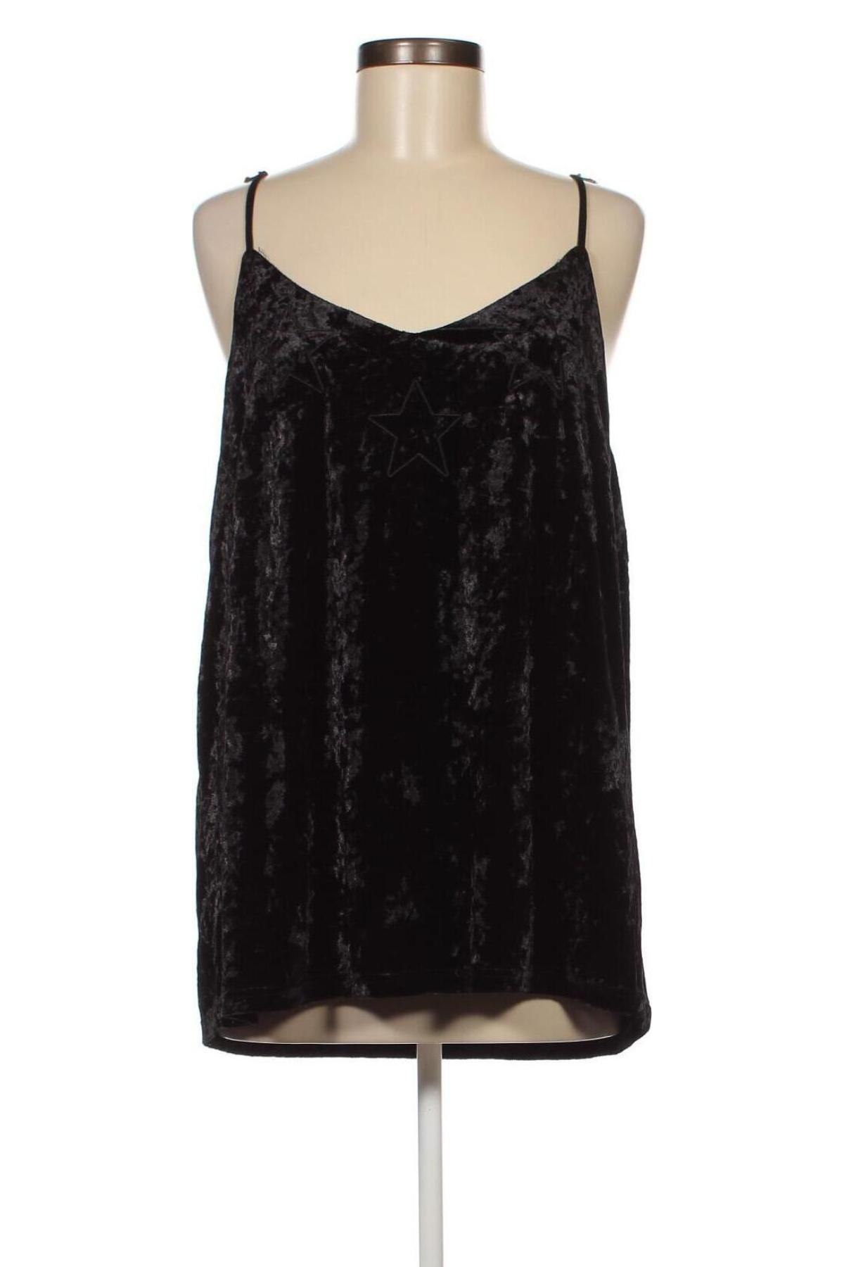 Γυναικείο αμάνικο μπλουζάκι ONLY Carmakoma, Μέγεθος M, Χρώμα Μαύρο, Τιμή 8,66 €