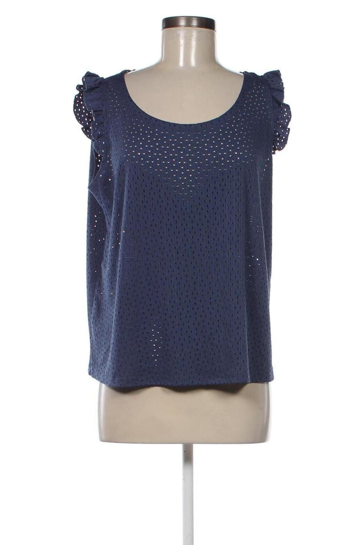 Γυναικείο αμάνικο μπλουζάκι Secret, Μέγεθος M, Χρώμα Μπλέ, Τιμή 5,00 €