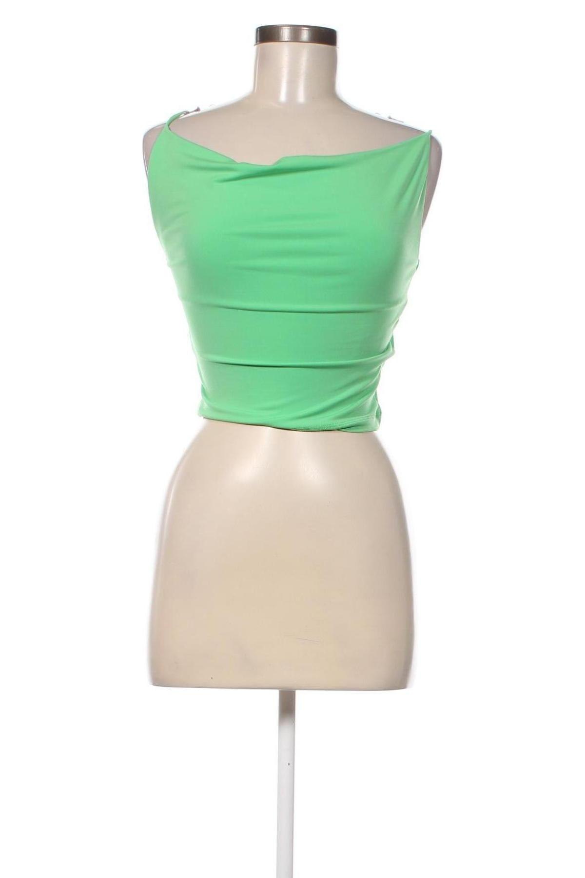 Γυναικείο αμάνικο μπλουζάκι Vero Moda, Μέγεθος XS, Χρώμα Πράσινο, Τιμή 5,27 €
