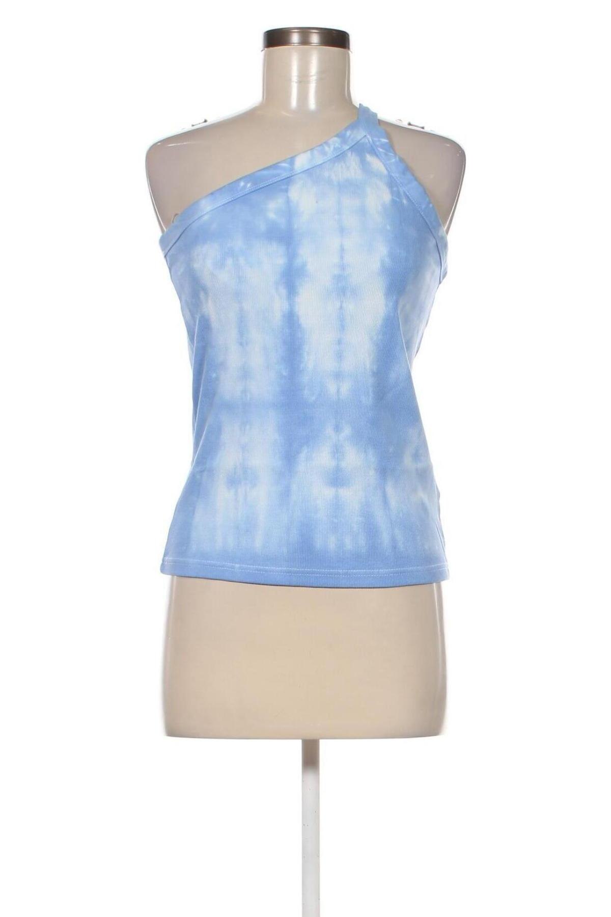 Γυναικείο αμάνικο μπλουζάκι Weekday, Μέγεθος L, Χρώμα Μπλέ, Τιμή 4,08 €