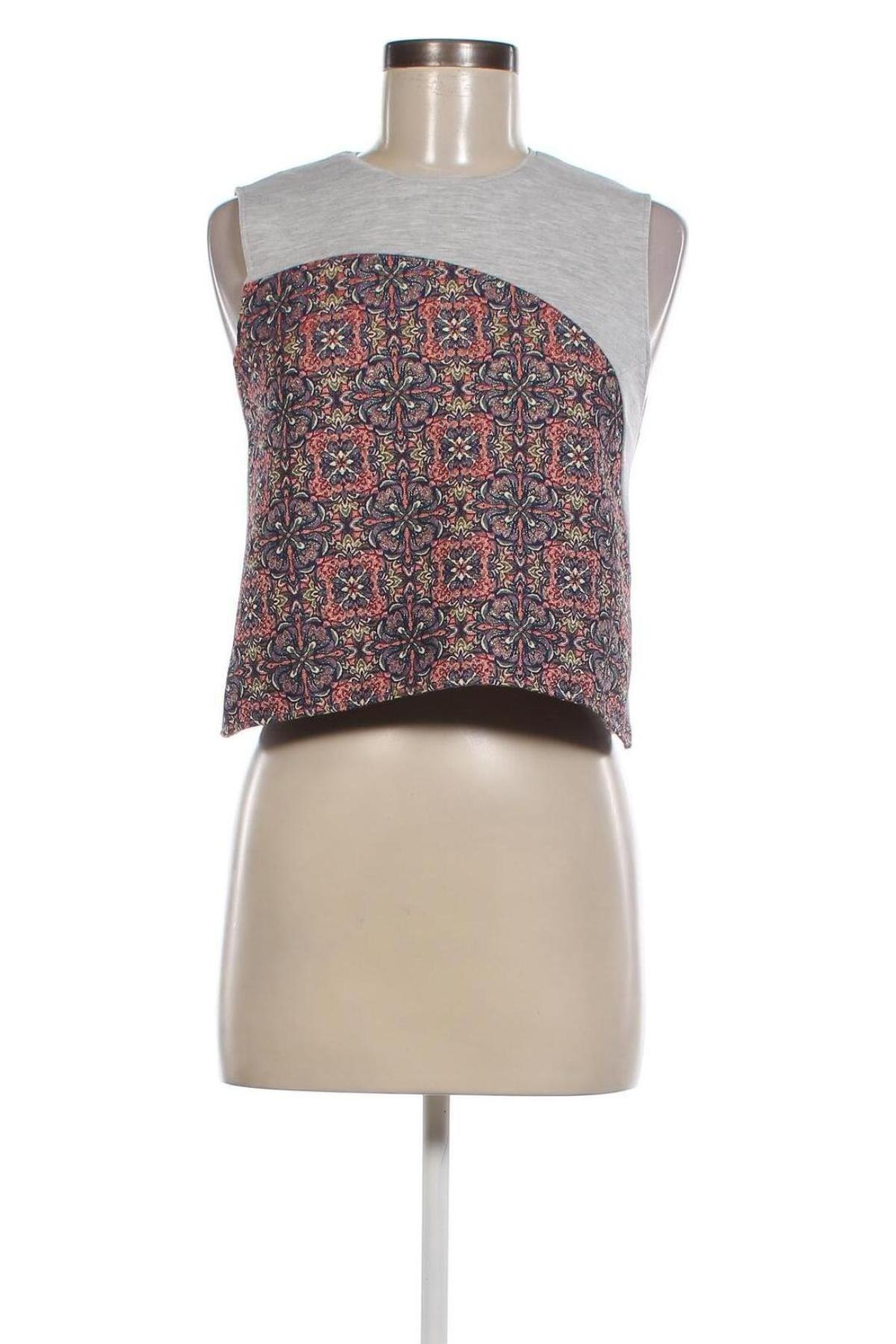 Γυναικείο αμάνικο μπλουζάκι Zara, Μέγεθος S, Χρώμα Πολύχρωμο, Τιμή 3,30 €