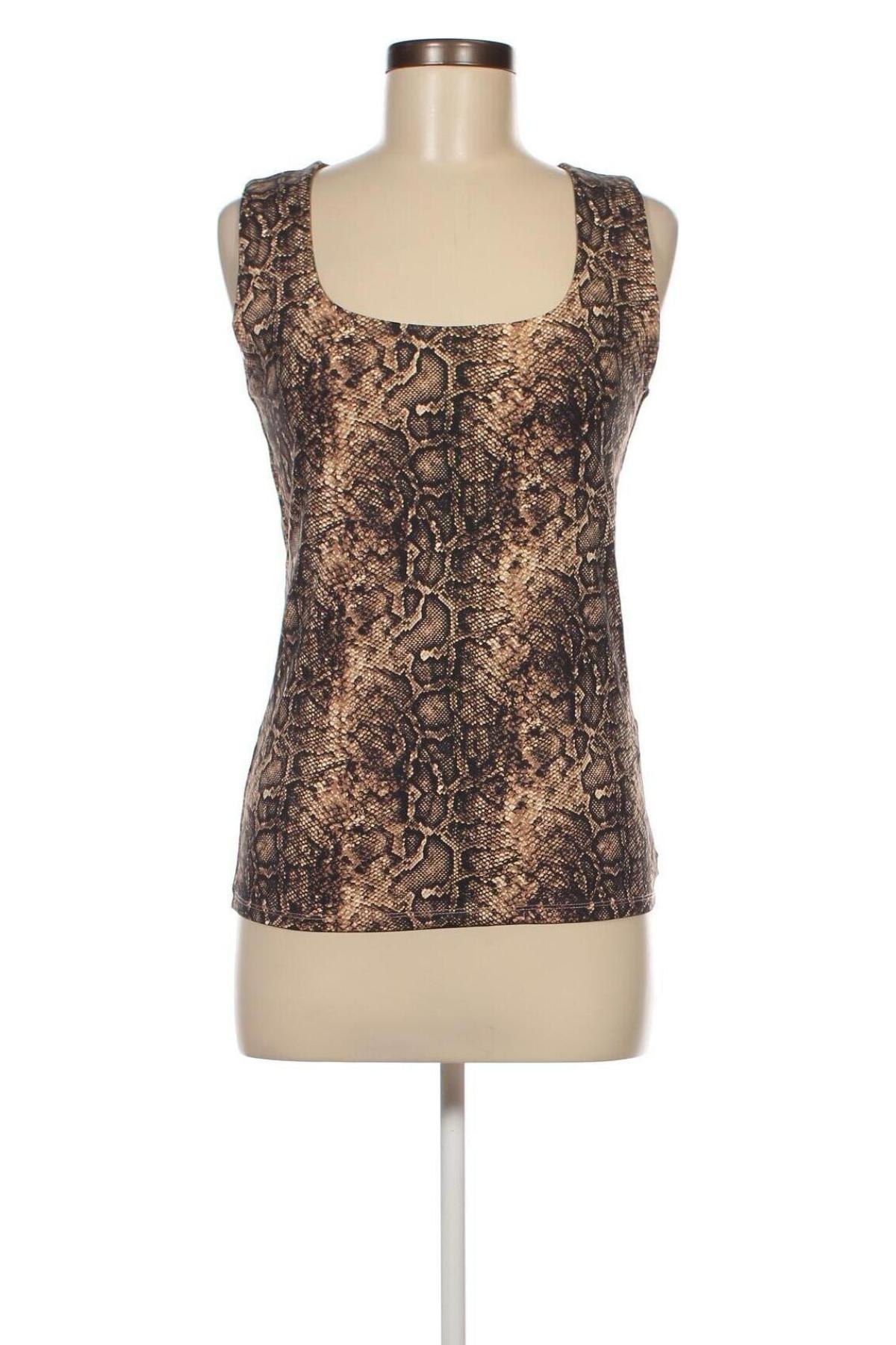 Γυναικείο αμάνικο μπλουζάκι Zara, Μέγεθος M, Χρώμα  Μπέζ, Τιμή 3,33 €